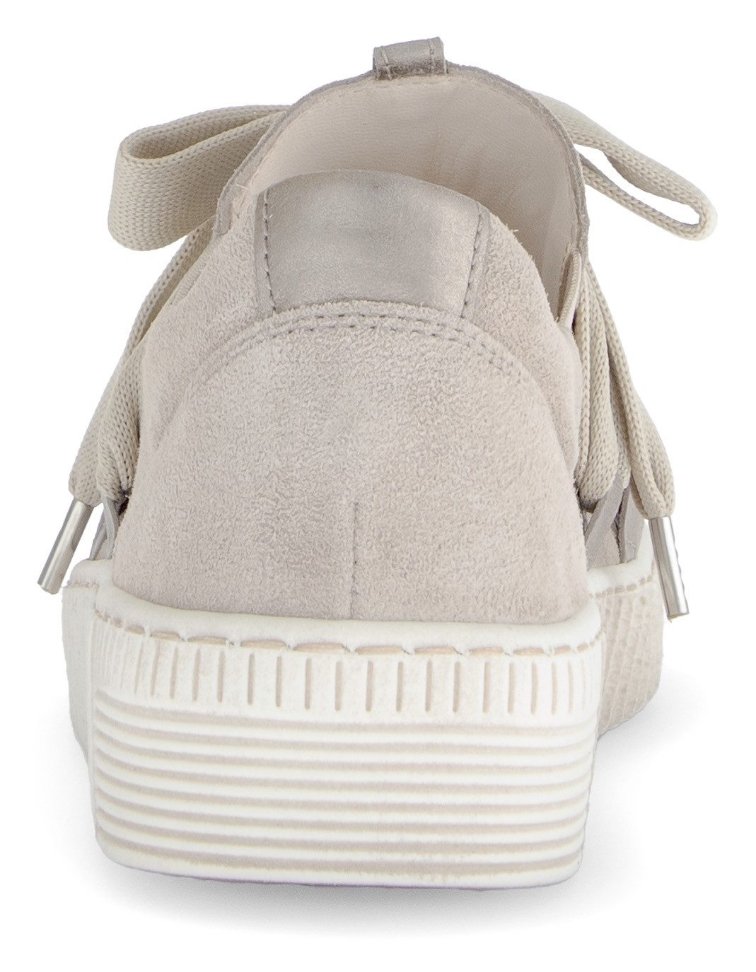Gabor Plateausneakers Veterschoen, lage schoen, slipper met opgestikte versiersluiting