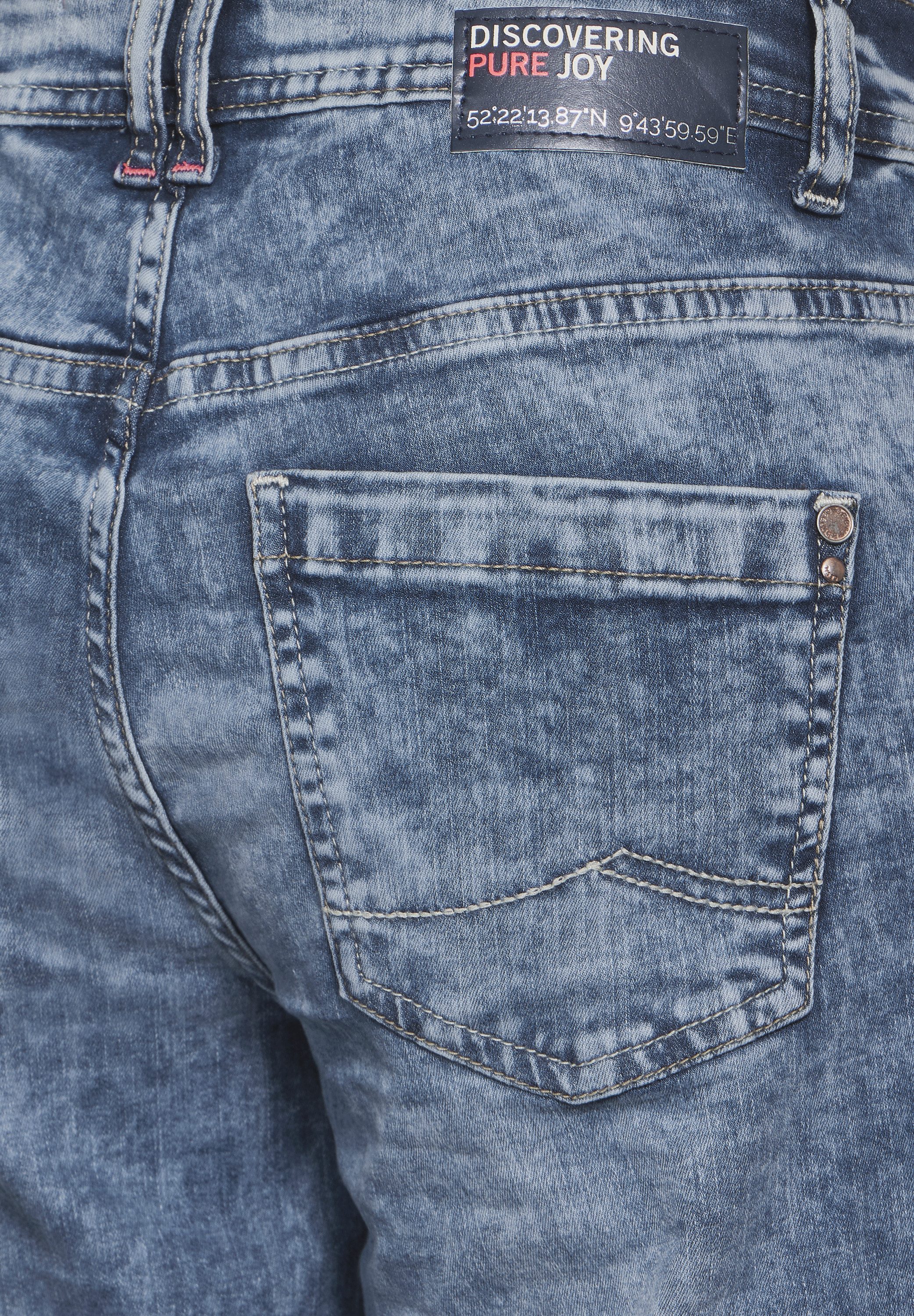 Cecil Loose fit jeans Style Neele in five-pocketsstijl