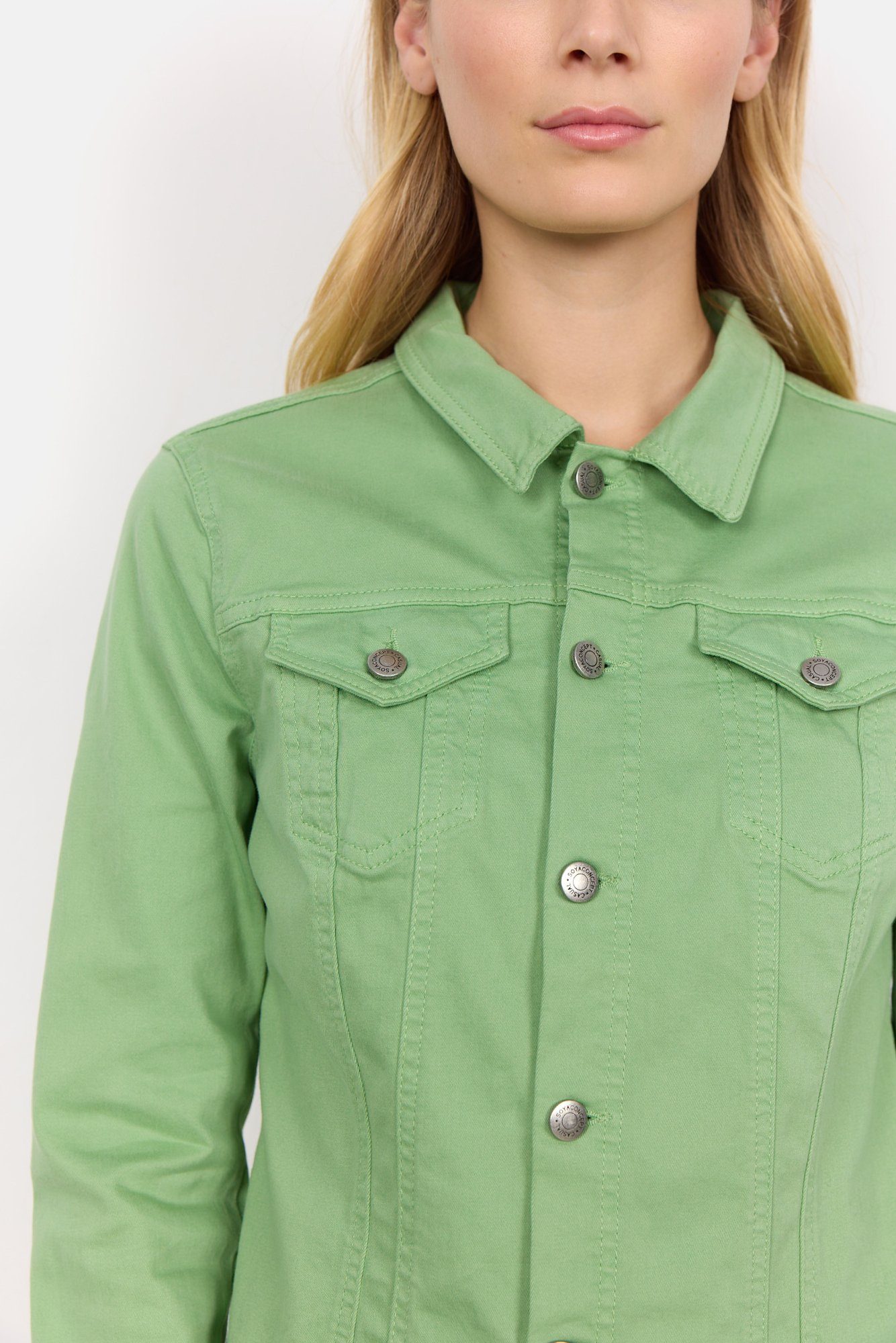 soyaconcept Jeansblazer SC-ERNA 2 Jeansjack in getailleerde vorm en mooie kleuren
