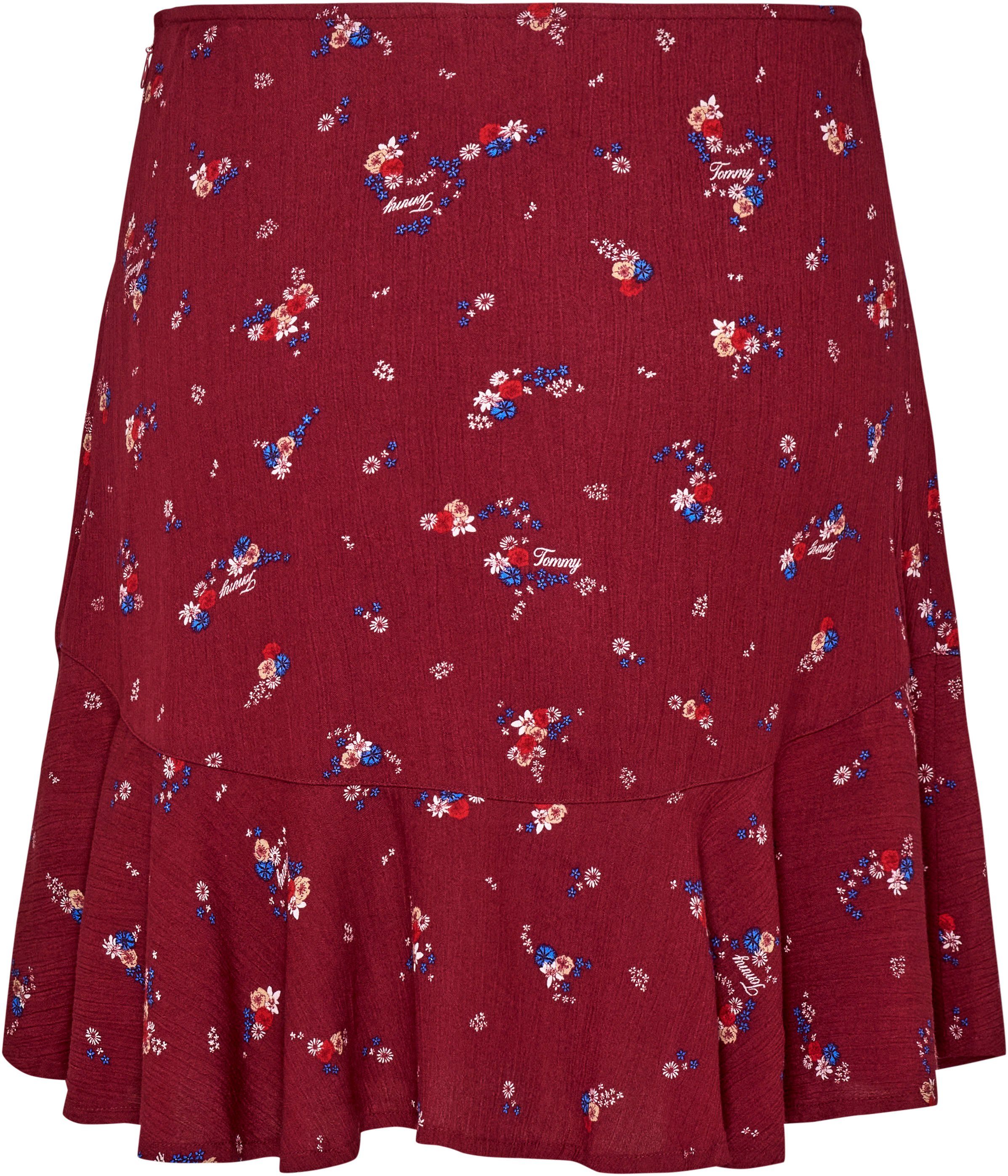 TOMMY JEANS Minirok TJW FLORAL TIERED MINI SKIRT