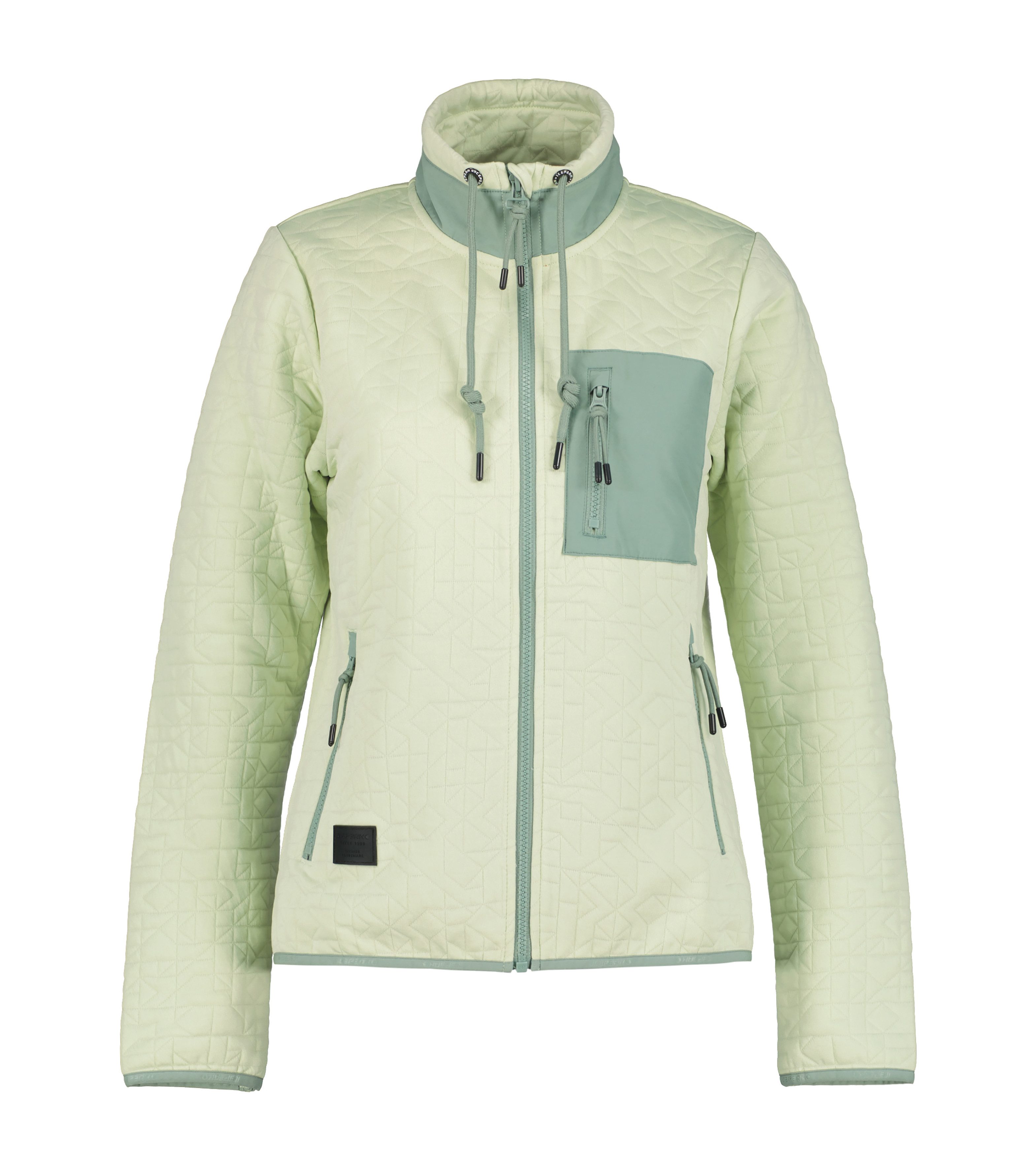 Icepeak Gebreid fleecejack D BREI FLEECE JACKET AMENIA (1 stuk) dames fleece vesten maat XL groen