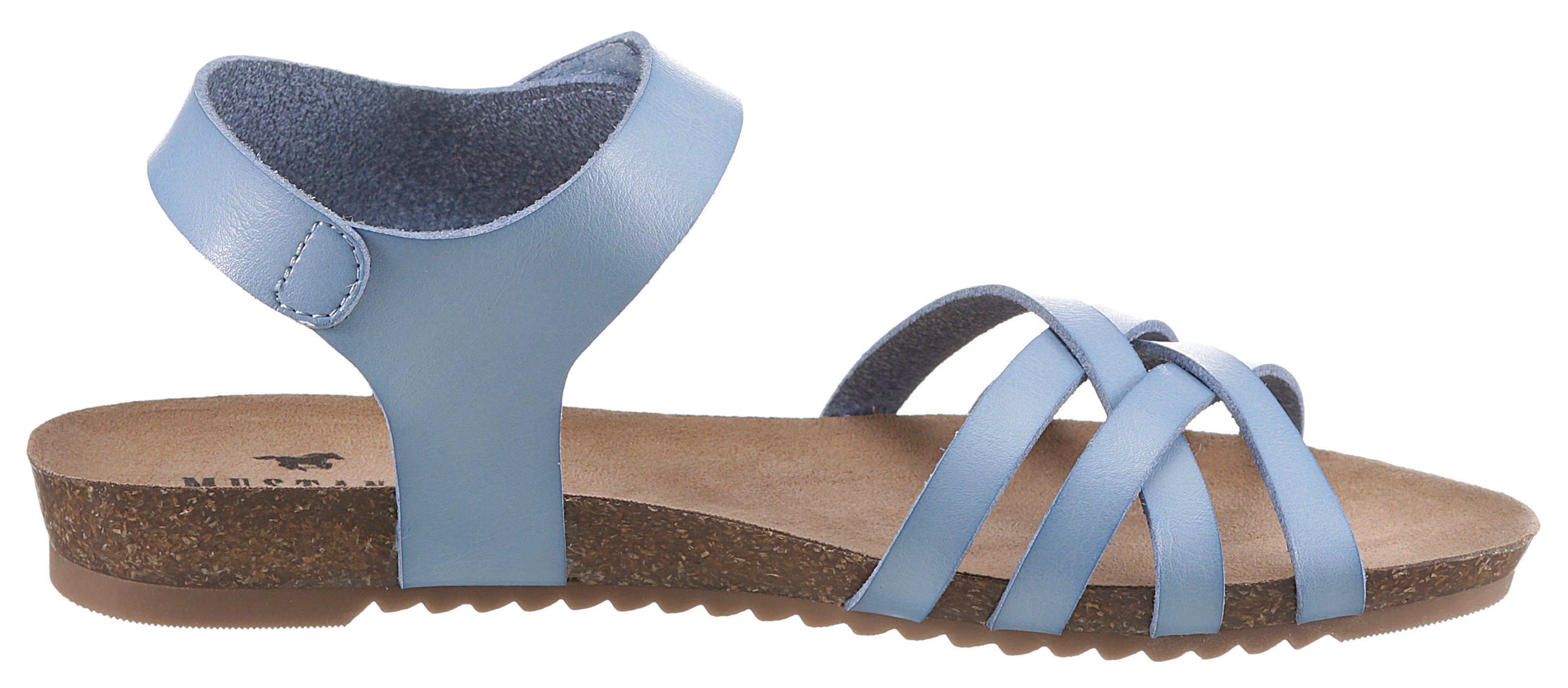 Mustang Shoes Sandalen zomerschoen, sandaal, klittenbandschoen, met klittenbandjes