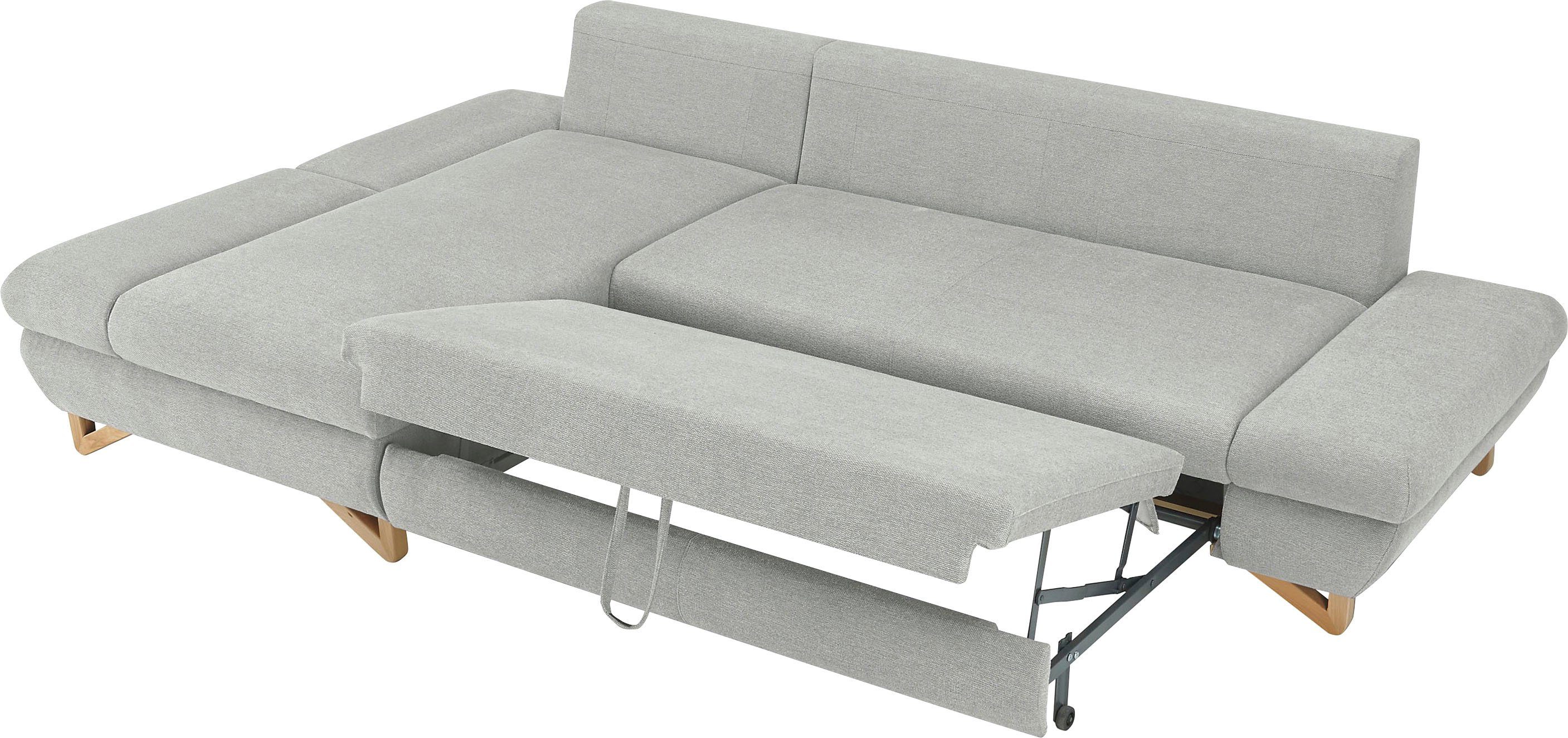 INOSIGN Slaapbank City/Giron comfortabele slaapbank (ligoppervlak 245 x 138 cm) en bedlade