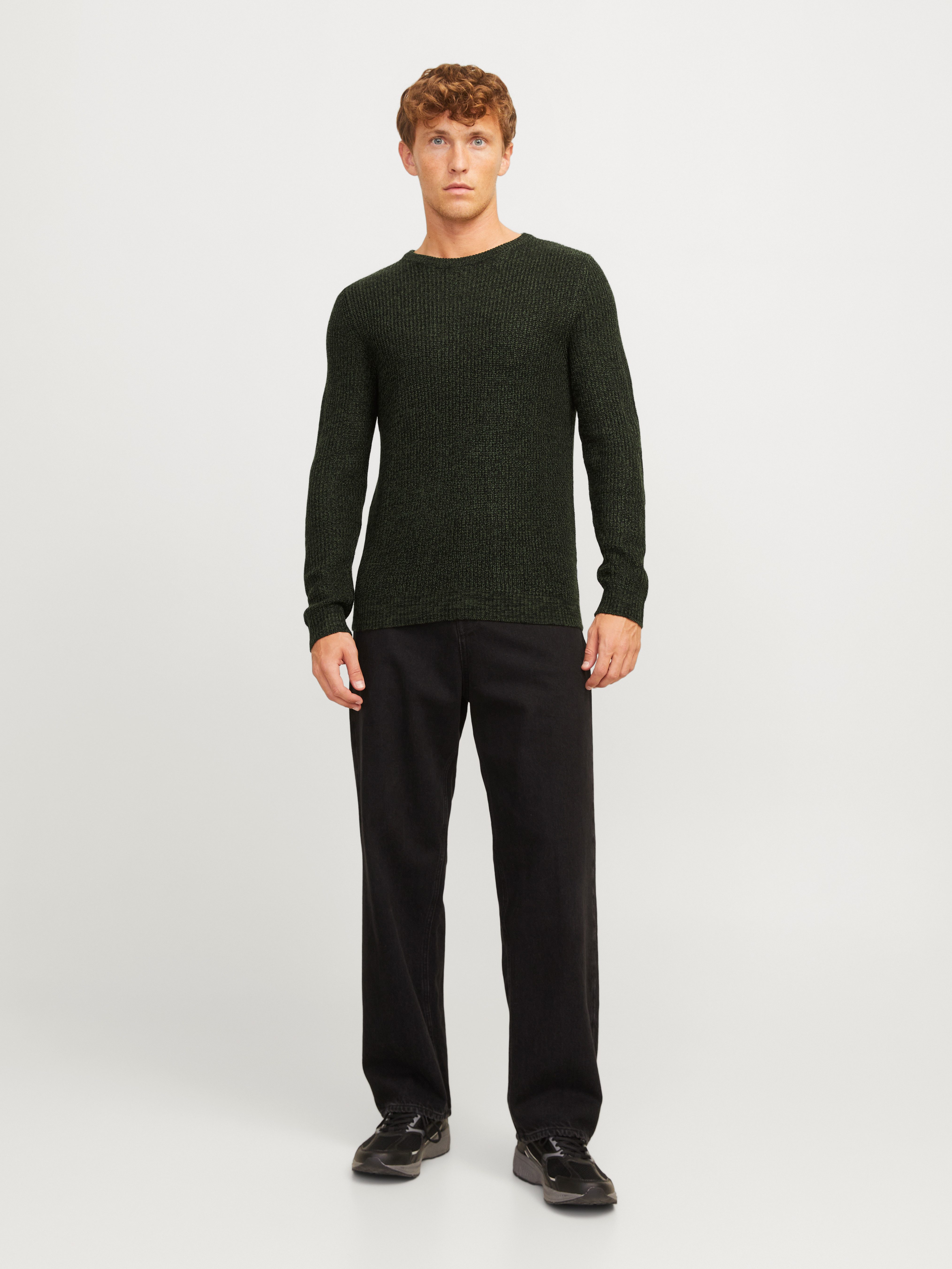 Jack & Jones Trui met ronde hals JJELEWIS KNIT CREW NECK SN