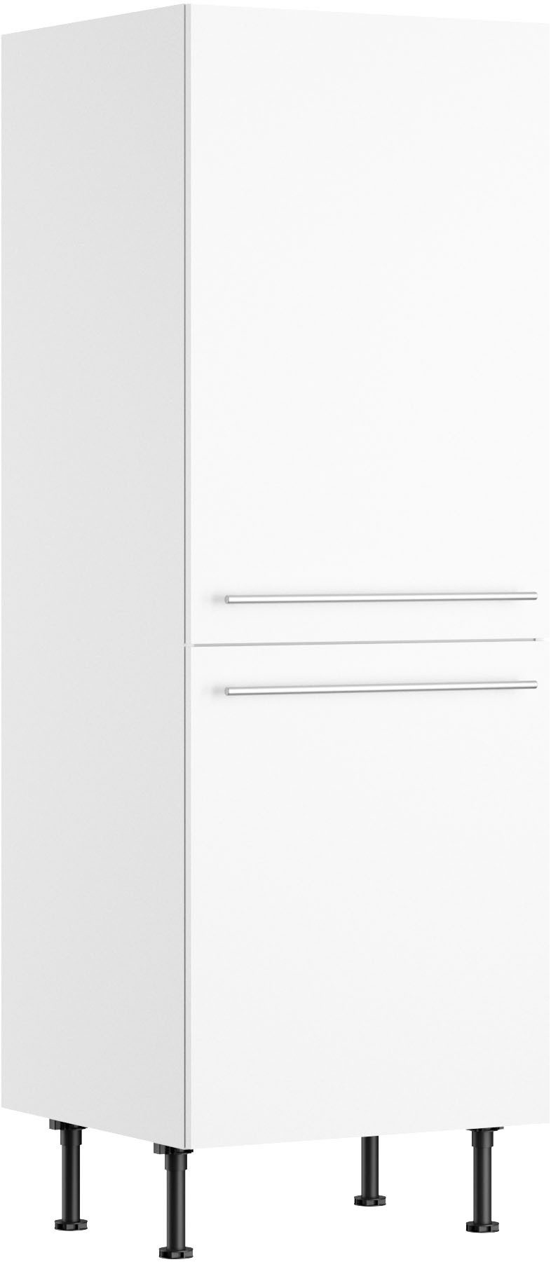 OPTIFIT Halfhoge kast Bern2 Breedte 60 cm, hoogte 176,6 cm, 2 deuren vergrendeld, 3 legplanken halfhoge kasten wit