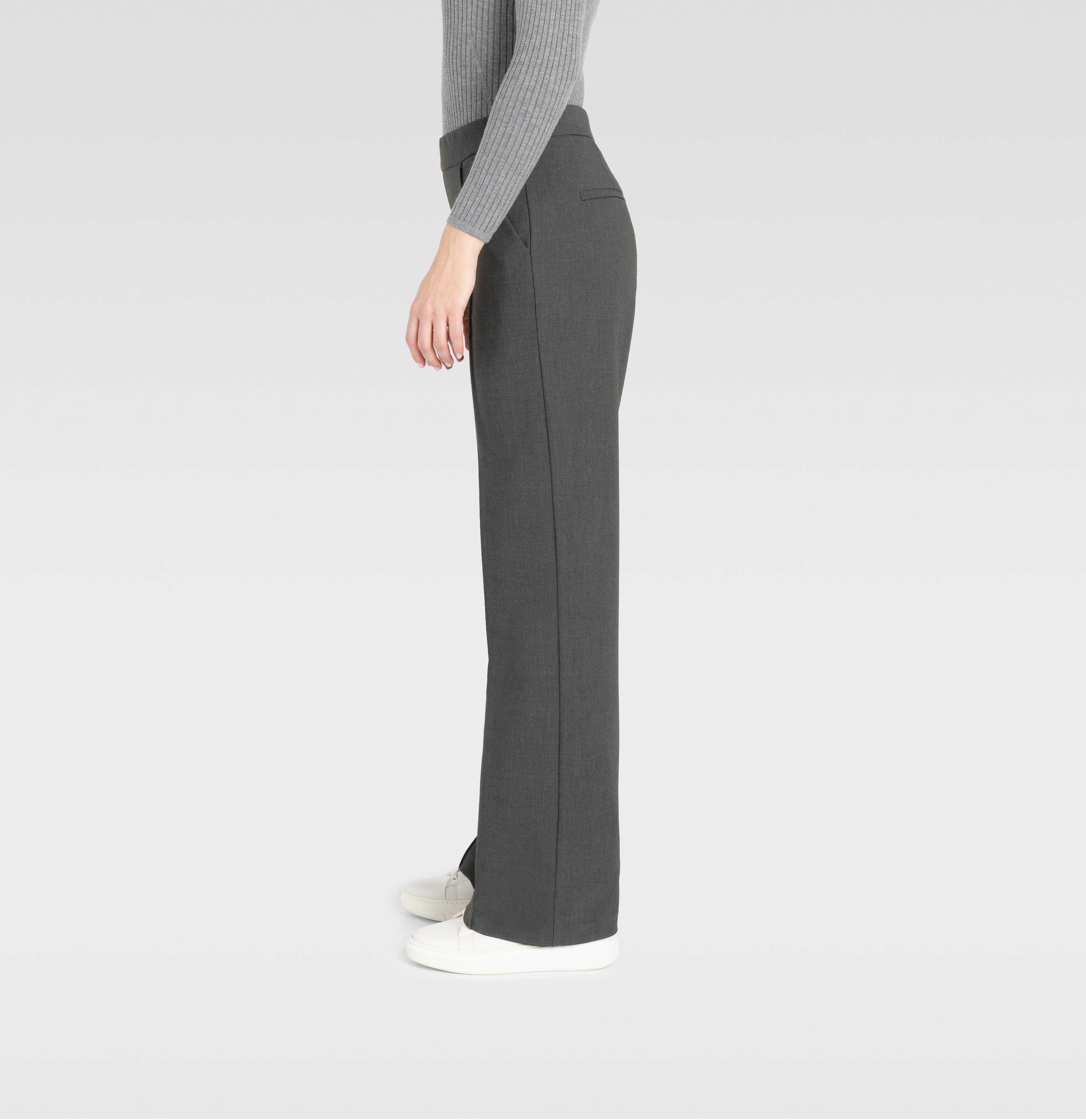 MAC Pantalon Chiara met visgraatdessin