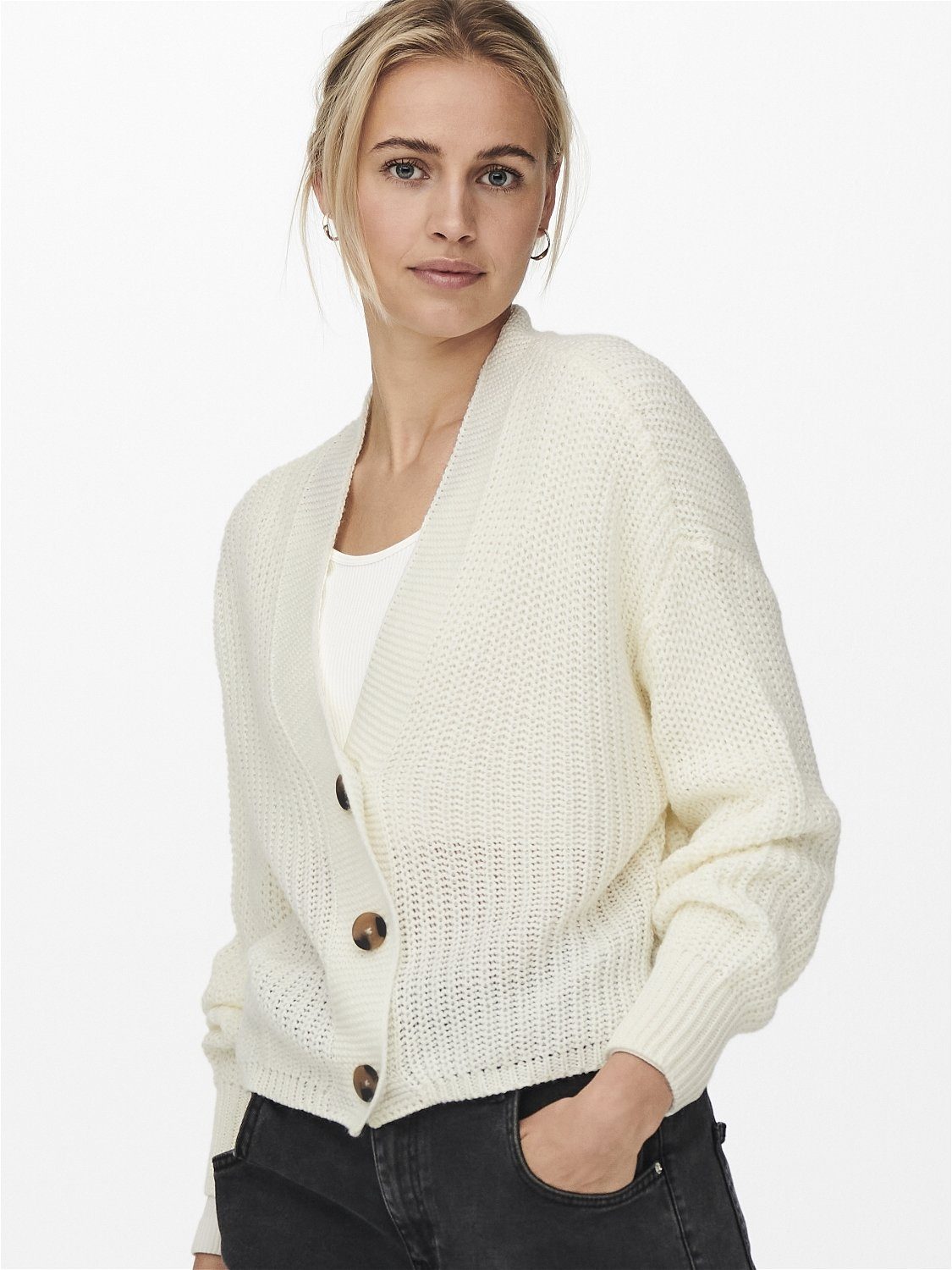 Only Vest ONLCAROL NICE L/S CARDIGAN KNT NOOS