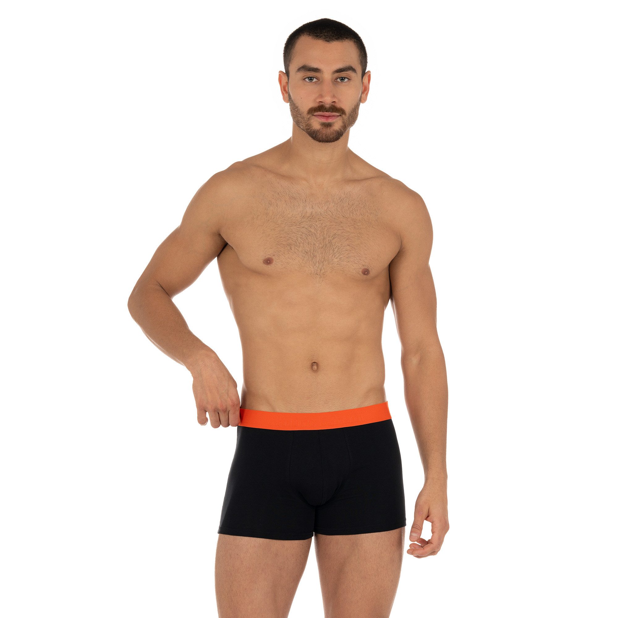 Bruno Banani Boxershort Flowing met contrastkleurige boorden (Set van 2)