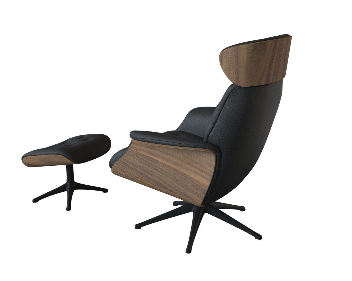 FLEXLUX Relaxfauteuil Volden, functionele stoel, gestoffeerde stoel, armleuningen, TV-fauteuil