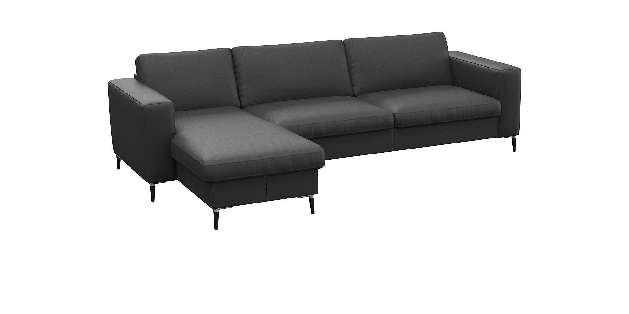 FLEXLUX Hoekbank Fiore, super zitcomfort door koudschuim in de zitting, L-vorm