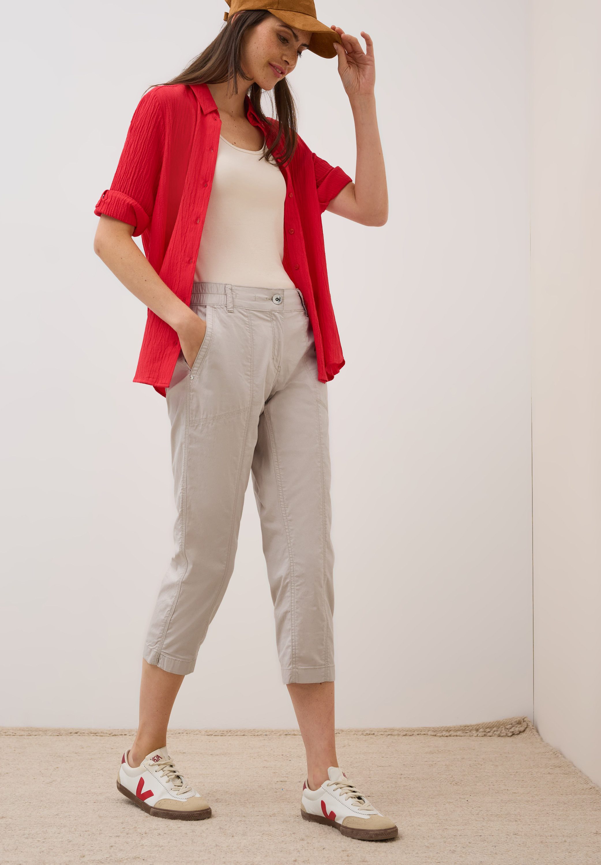 Cecil 3/4 broek Stijl New York