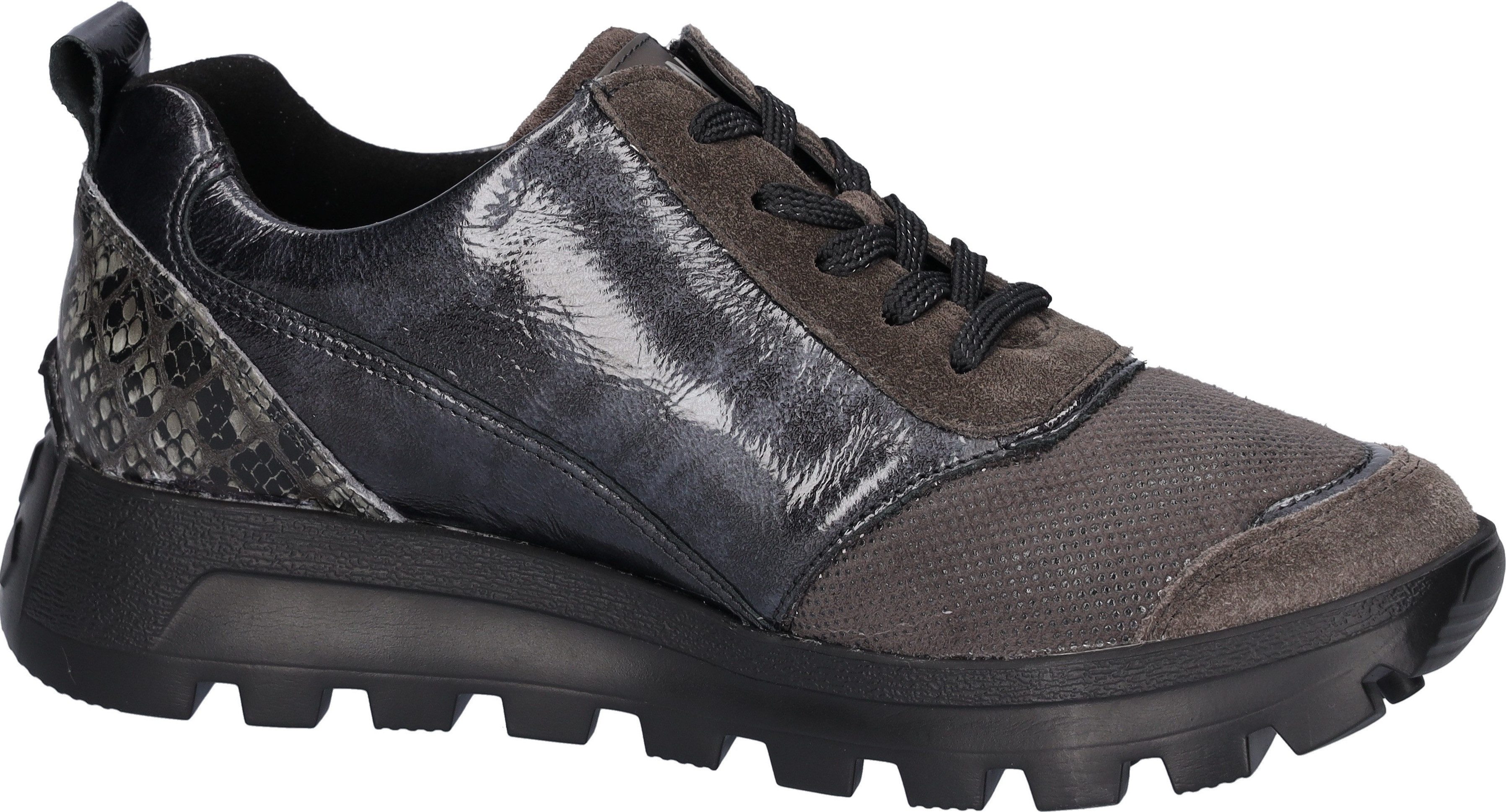 Waldläufer Sneakers H-AJALA , vrijetijdsschoen, lage schoen, veterschoen, met orthotritt, in breedte h
