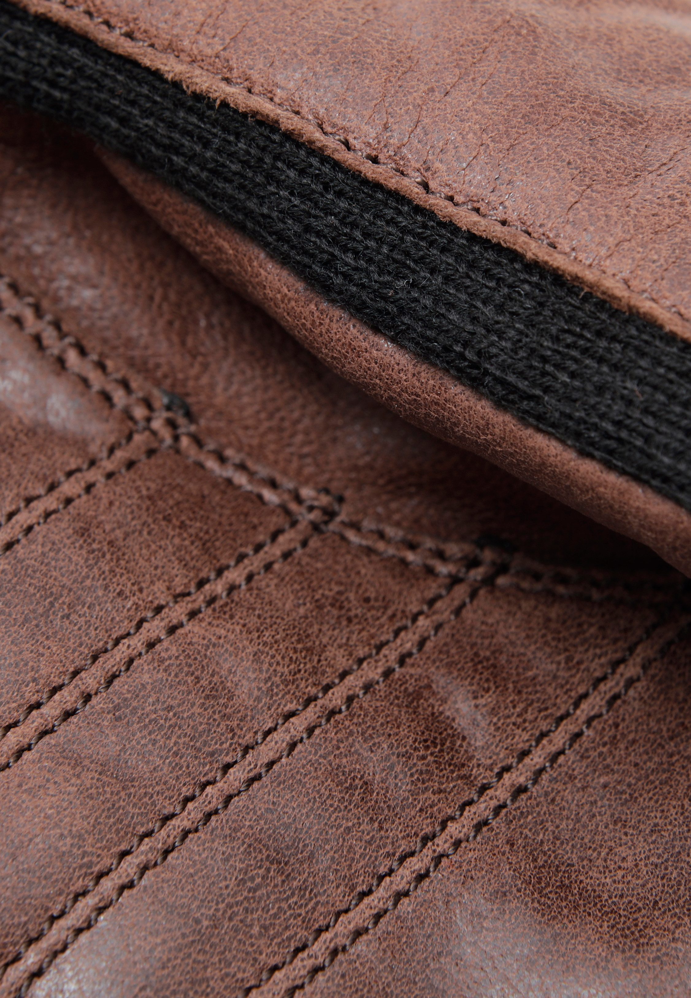 PEARLWOOD Leren handschoenen met warme voering