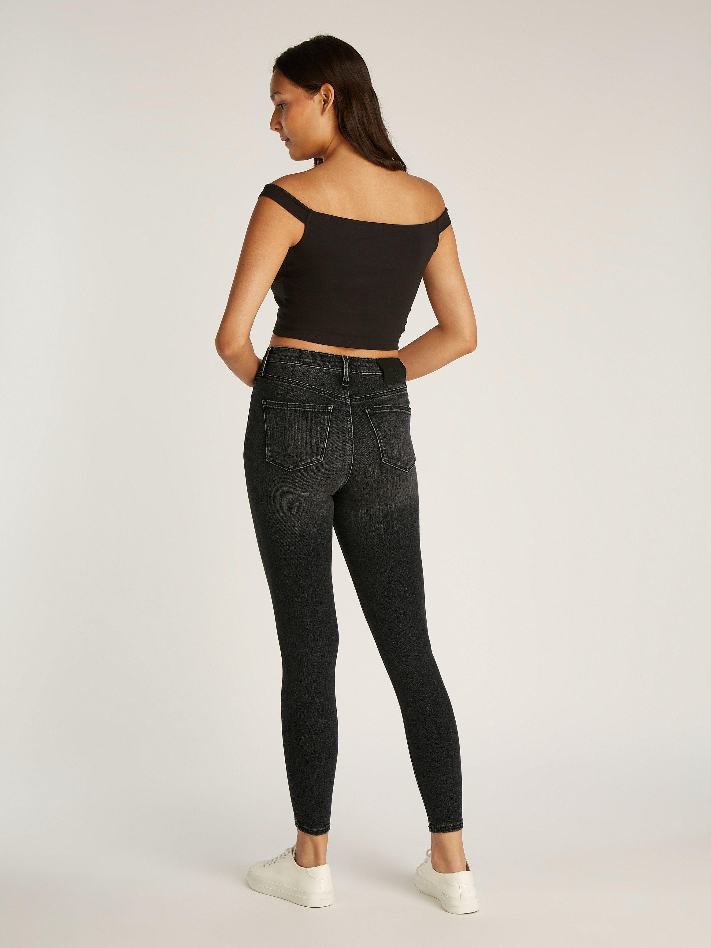 Calvin Klein Skinny fit jeans HIGH RISE SUPER SKINNY ANKLE
