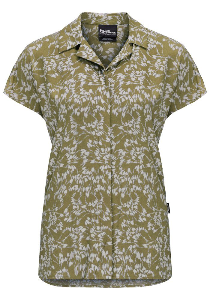 Jack Wolfskin Blouse met korte mouwen SOMMERWIESE SHIRT W