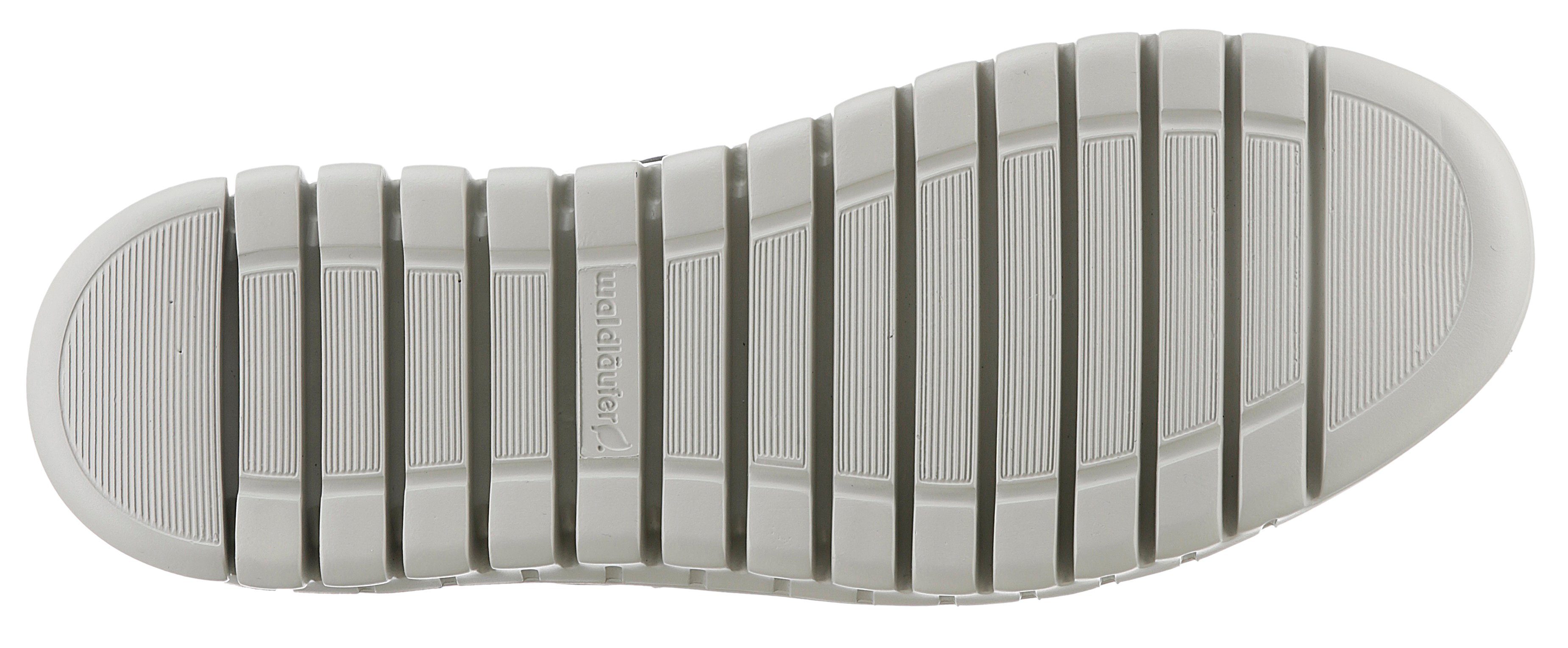 Waldläufer Sneakers H-Baldo veterschoen, vrijetijdsschoen met proactieve leren binnenzool, h-breedte