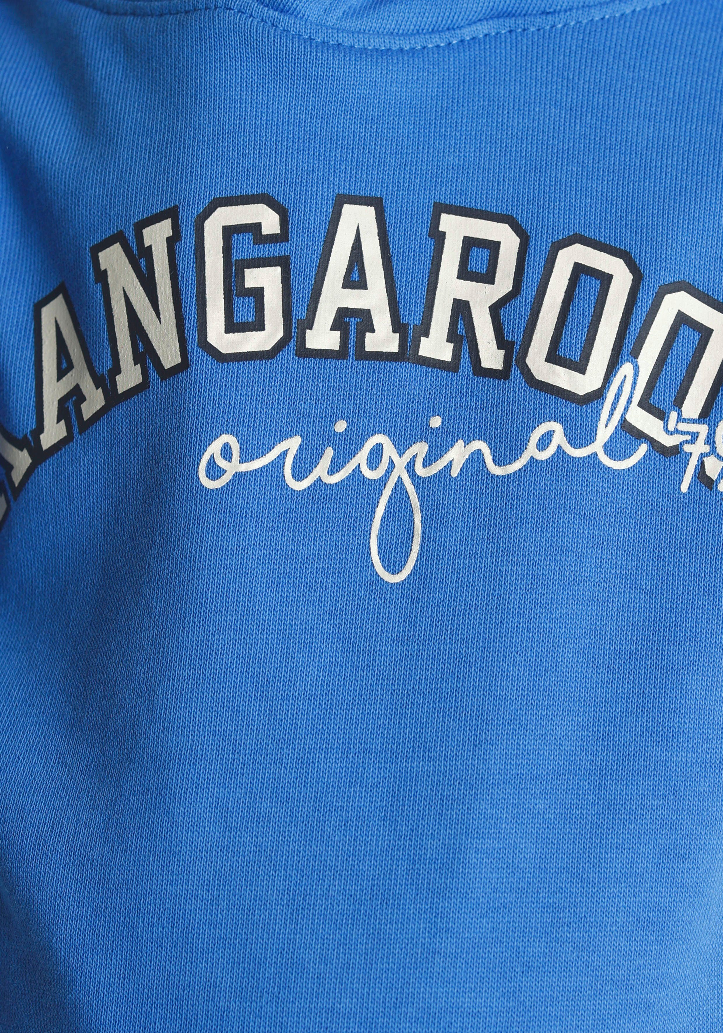 KangaROOS Hoodie Voor kleine jongens Lange mouwen met ribboordjes, basic pasvorm
