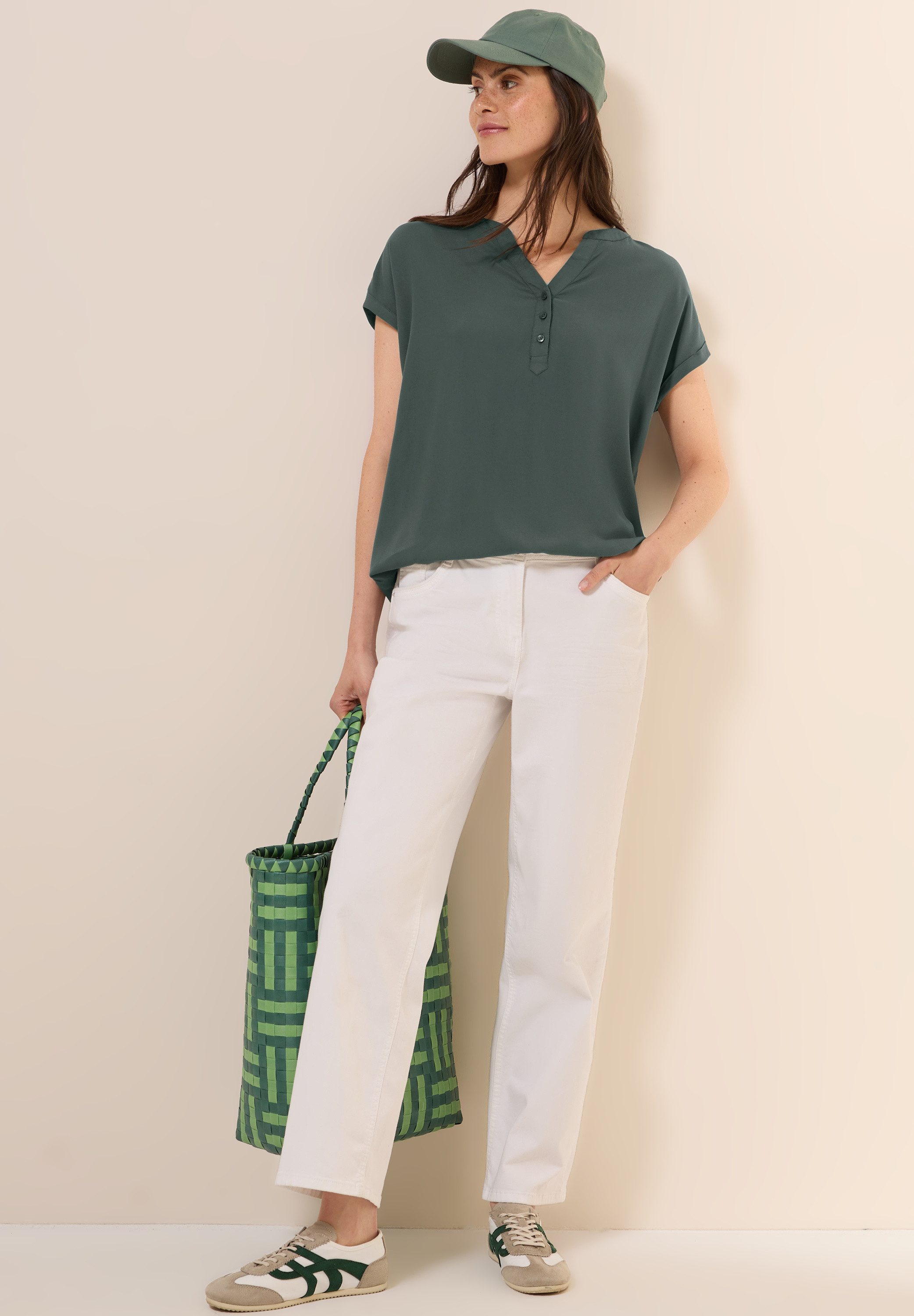 Cecil Blouse met korte mouwen