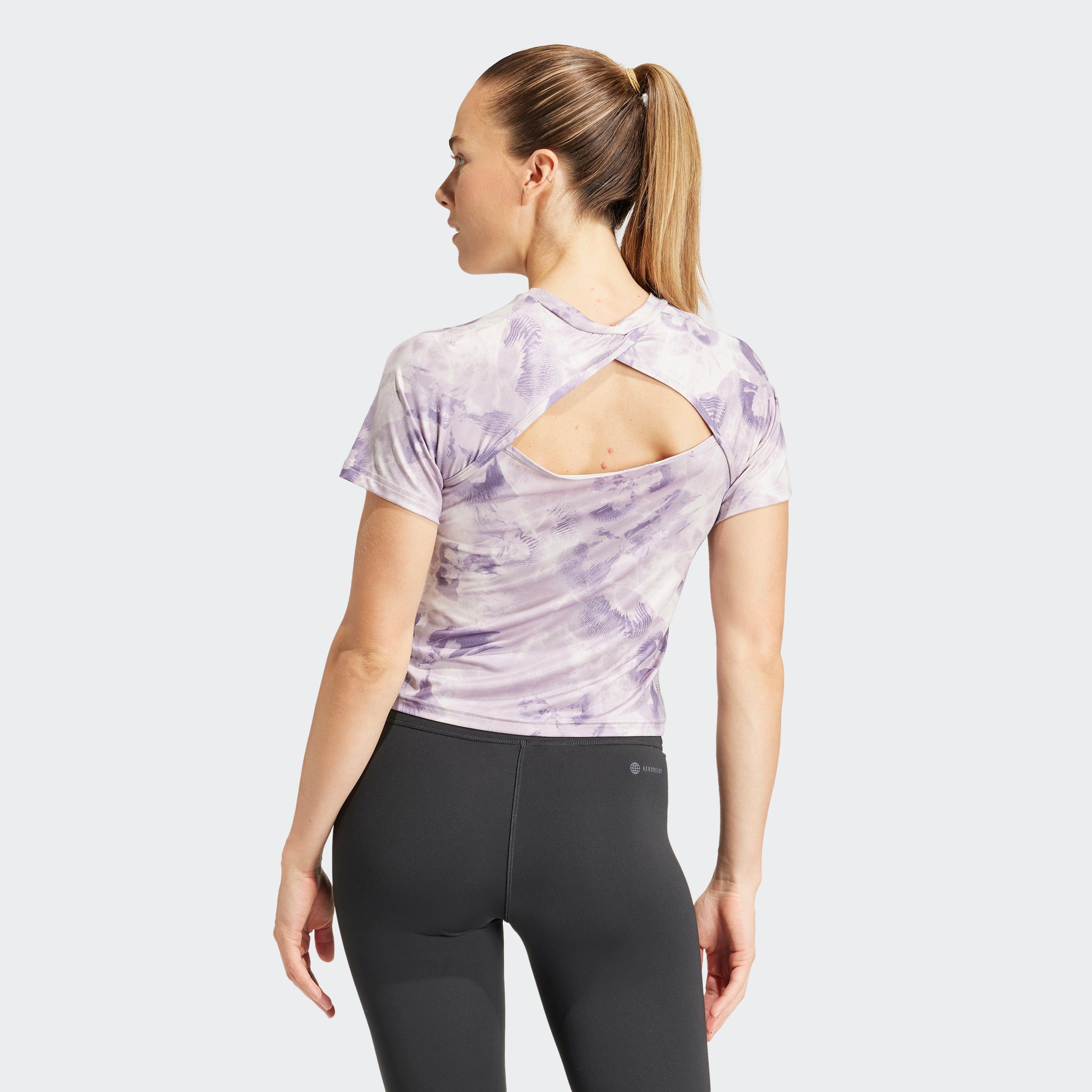 adidas Performance T-shirt AOP FLOWER TEE