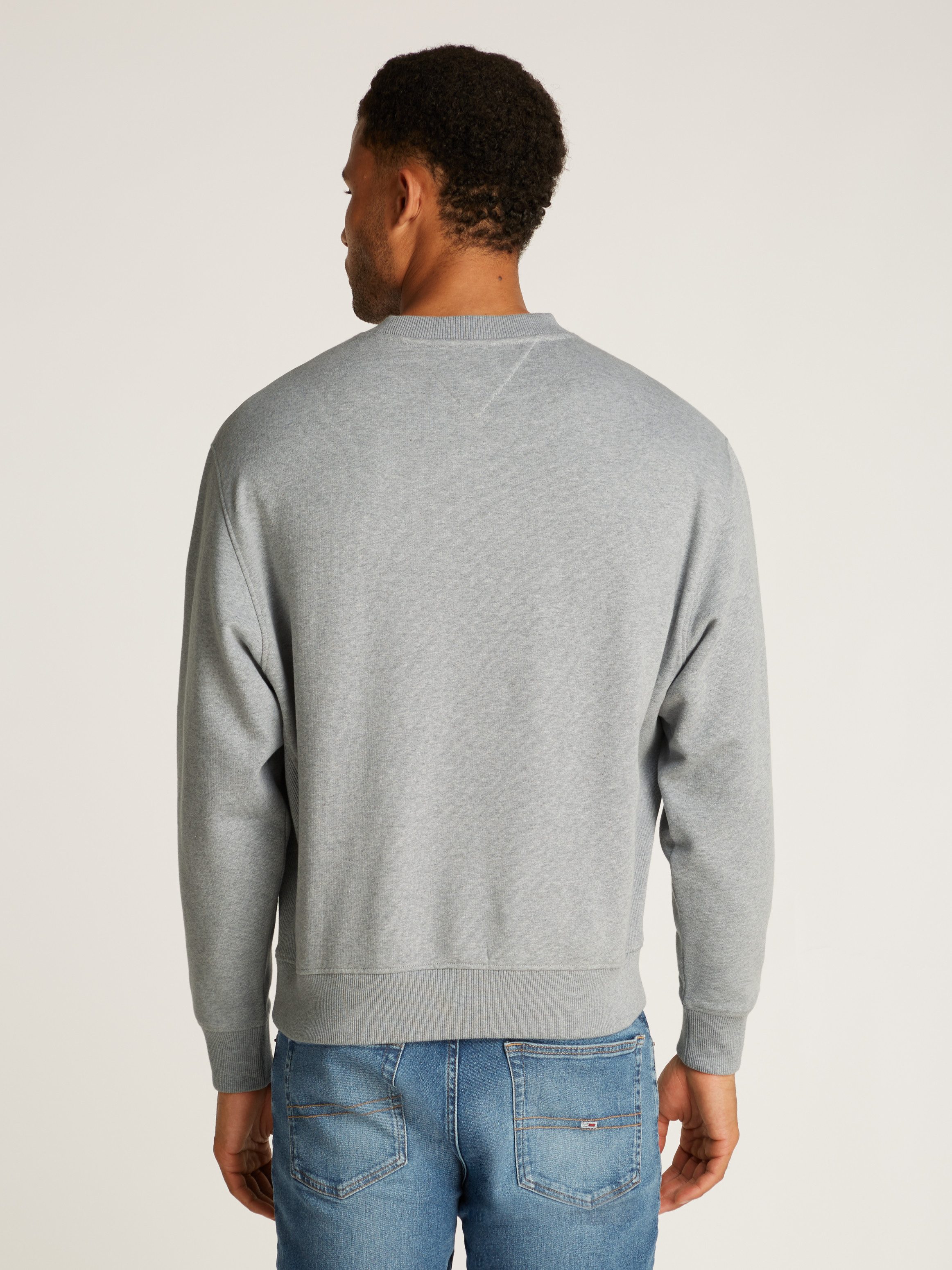 TOMMY JEANS Sweatshirt TJM MELANGE FLAG CREW
