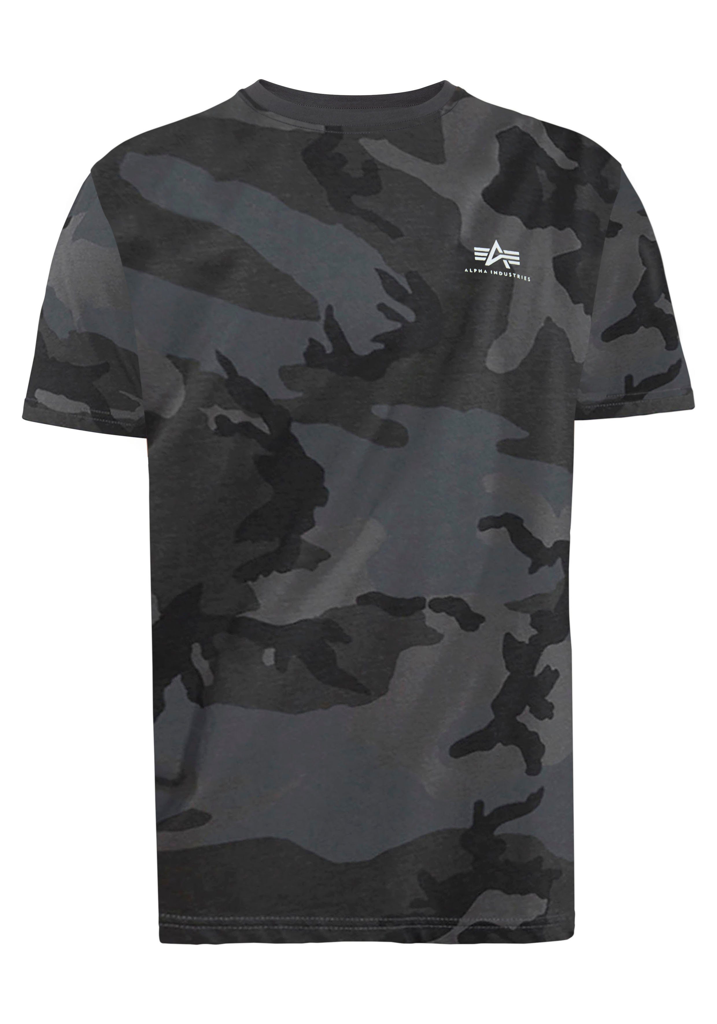 Alpha Industries Shirt met ronde hals BASIC T SMALL LOGO