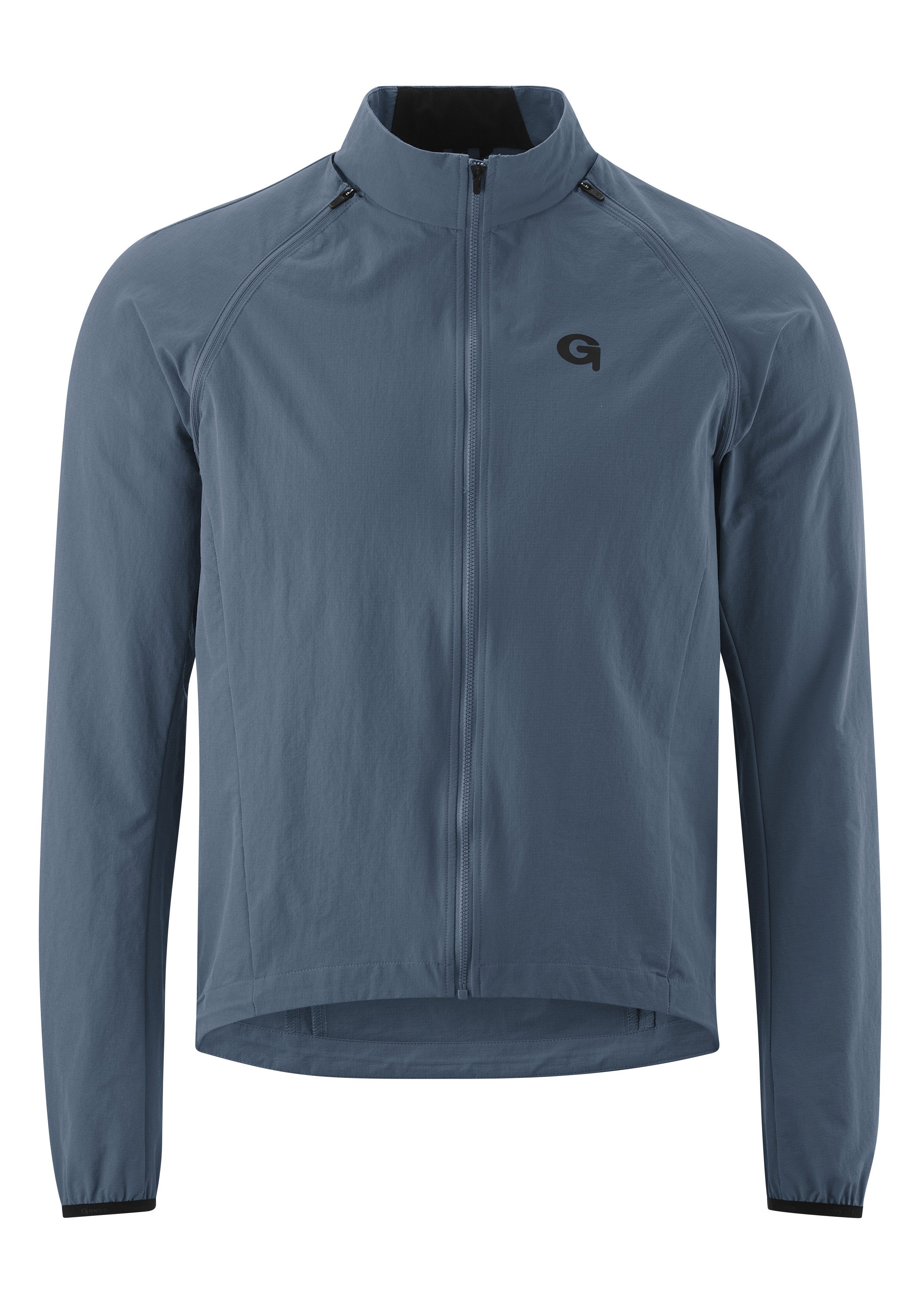 Gonso Fietsjack LEGNO Heren 2-in-1 jas, winddichte fietsjas met rugzak, windjack heren jassen maat M blauw