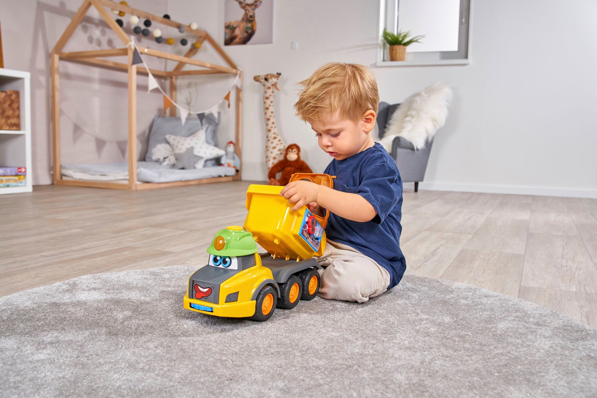 Dickie Toys Vormenspel ABC Harry Hauler sorteervoertuig