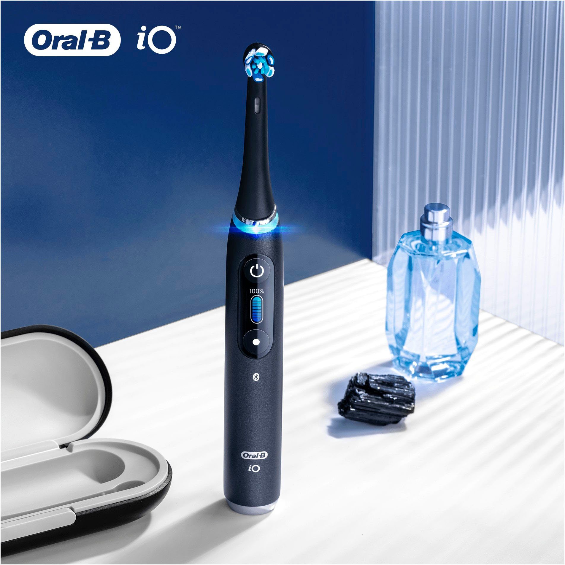 Oral B Opzetborsteltjes IO ultieme reiniging black