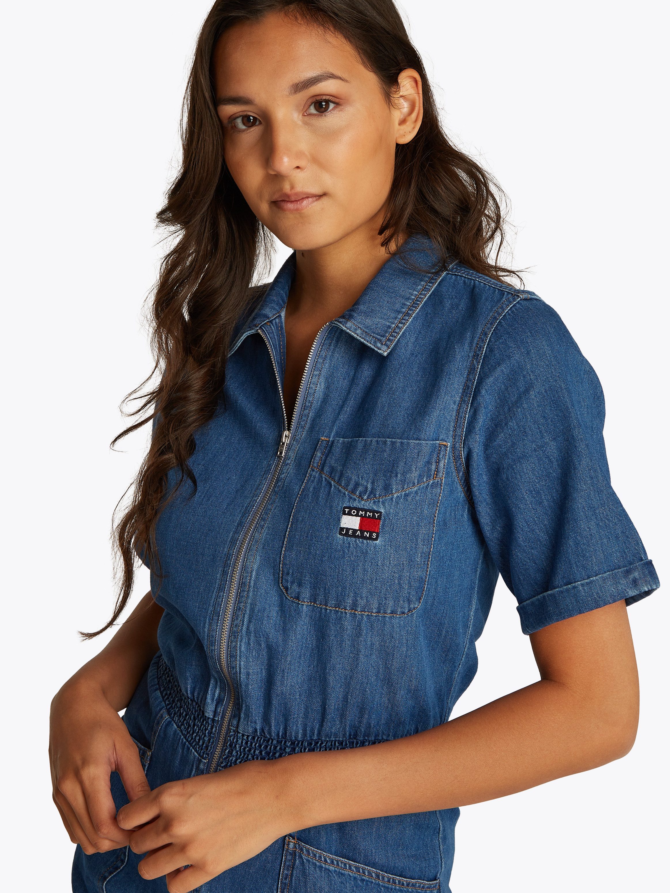 TOMMY JEANS Jumpsuit TJW LT DENIM PLAYSUIT
