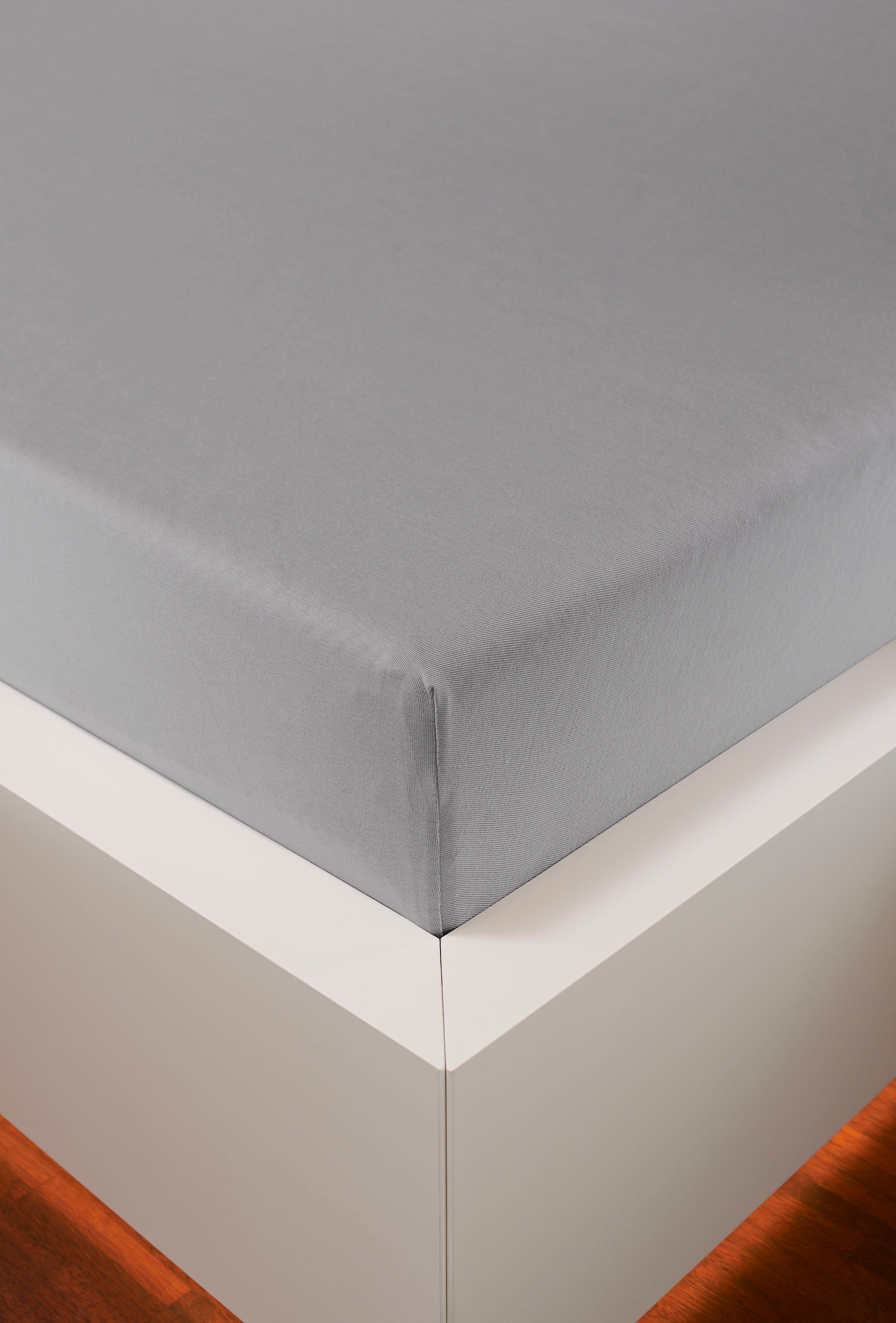 bellana Hoeslaken Bellana in mt. 90x200, 140x200 of 180x200 cm, voor topmatras van katoen, voor matrassen tot 10 cm hoogte, laken, hoeslaken (1 stuk)