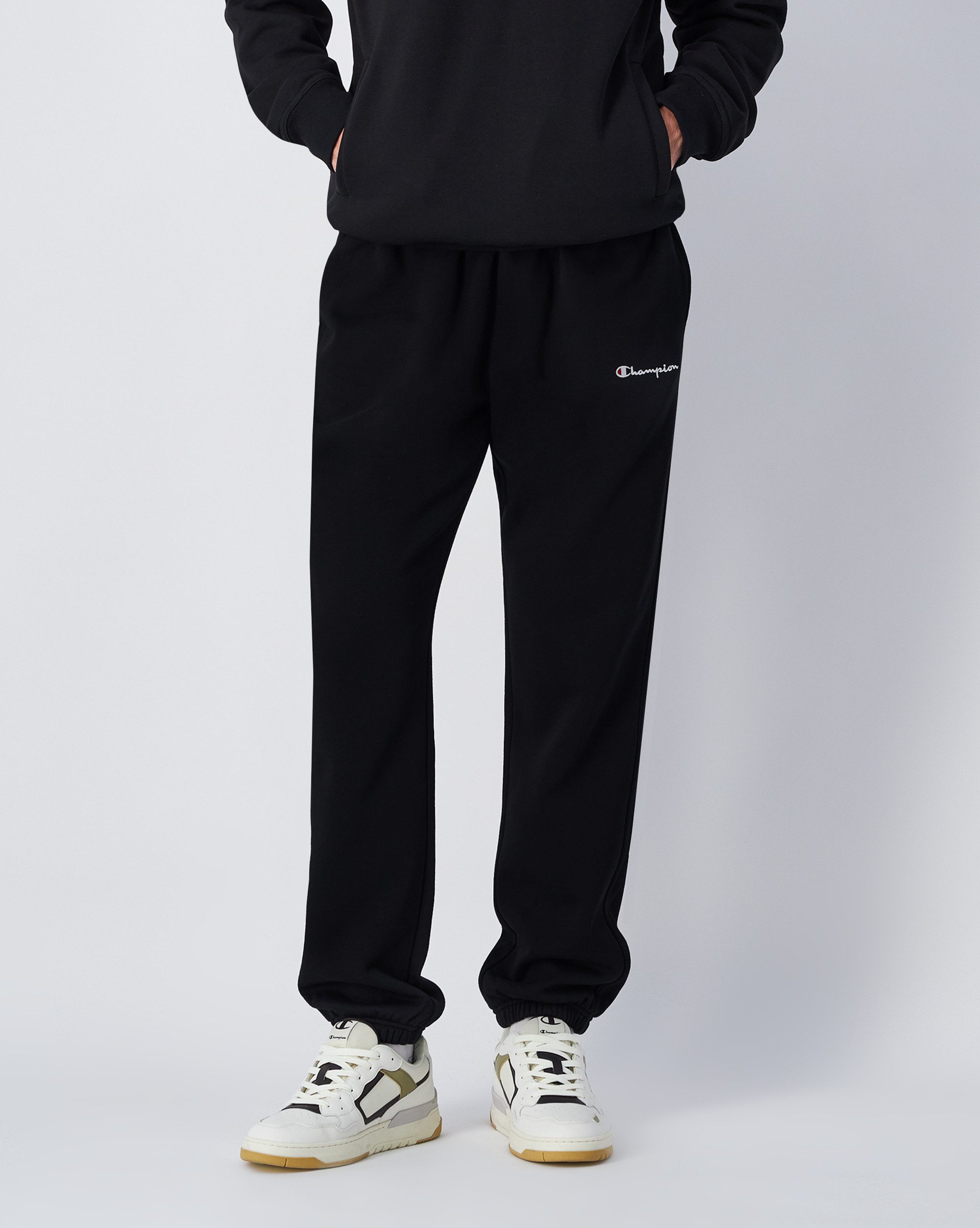 Champion Regular fit sweatpants met labelstitching model 'ELASTIC CUFF'