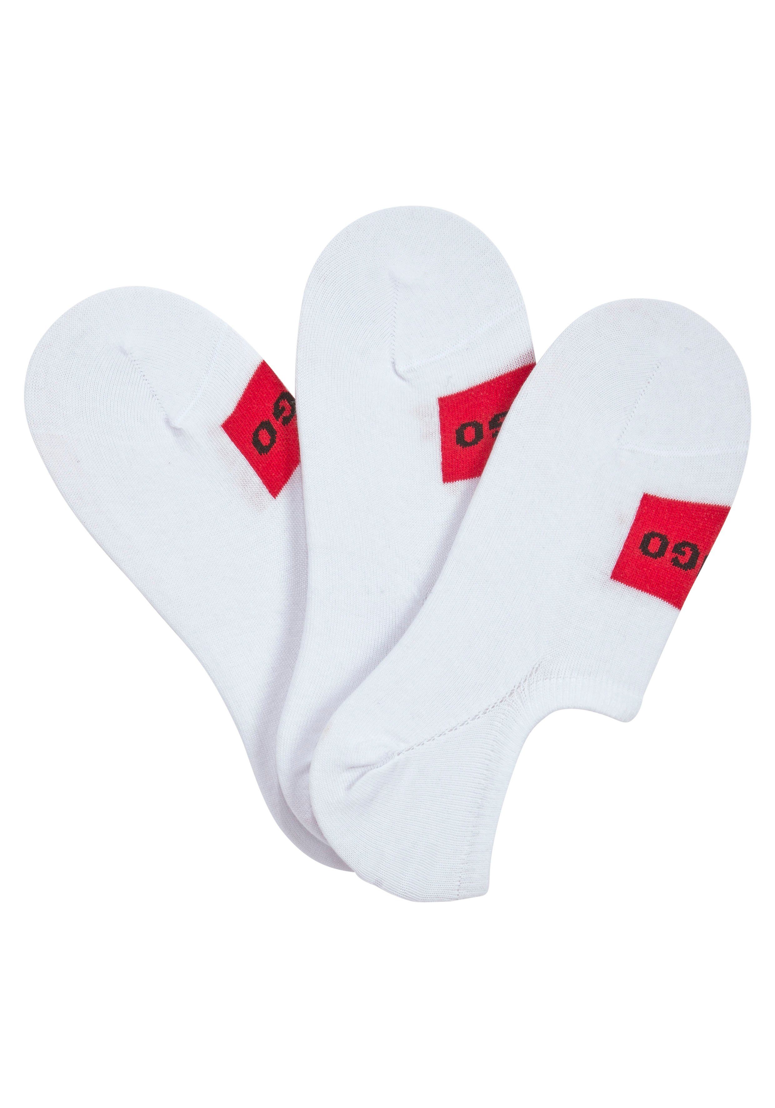 HUGO underwear Vrijetijdssokken 3P LC LABEL CC met geborduurd logo (set, 3 paar)