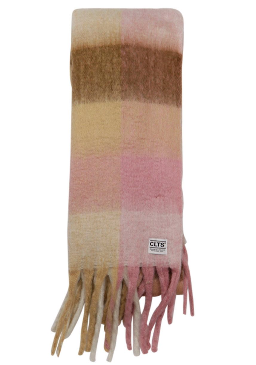 chillouts XXL-sjaal Gero Scarf met dikke franjes