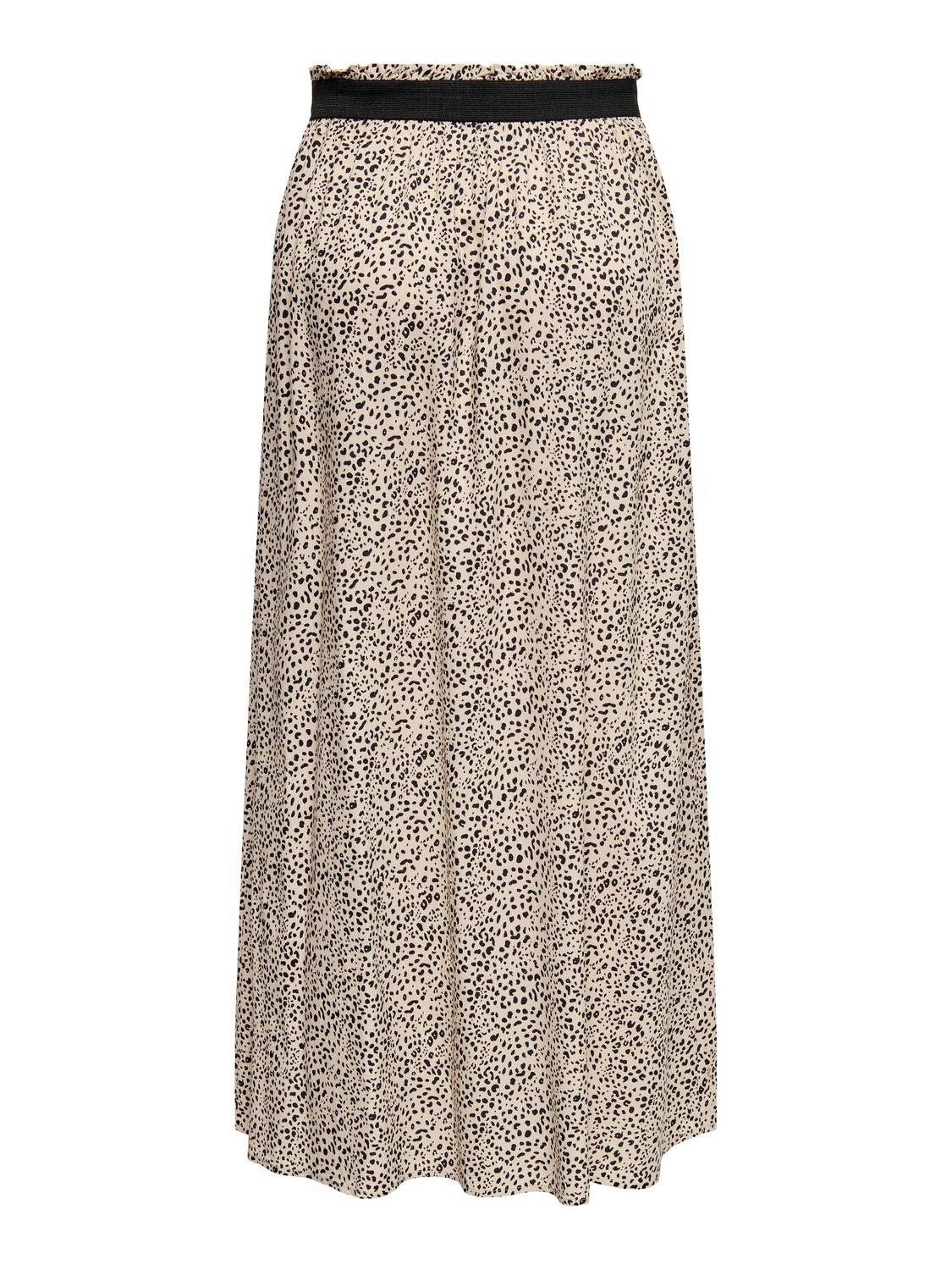 Only Maxirok ONLVENEDIG AOP LIFE LONG SKIRT