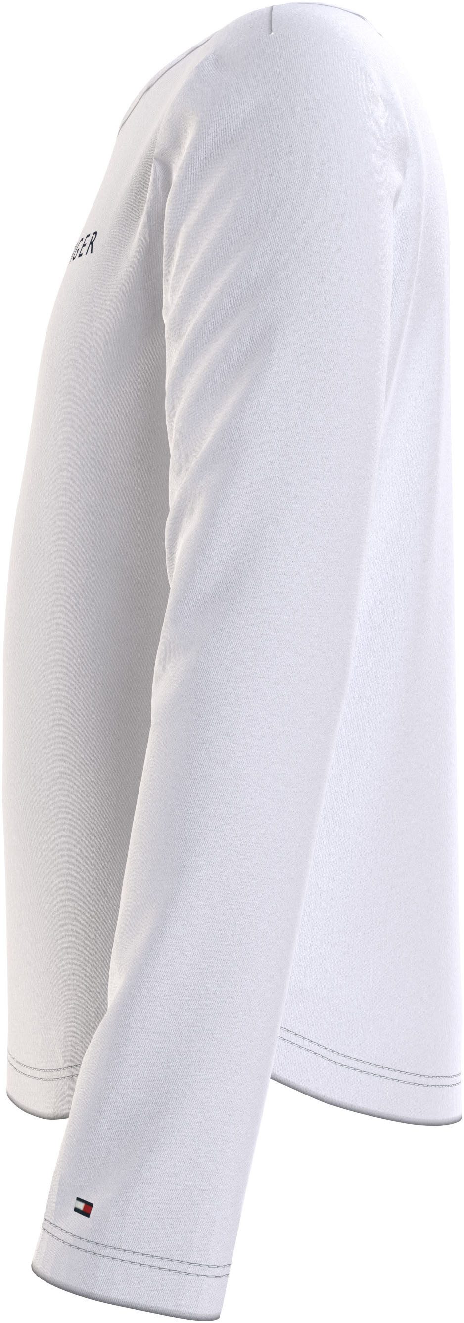 Tommy Hilfiger Shirt met lange mouwen ESSENTIAL TEE L/S met tommy hilfiger-logo-opschrift