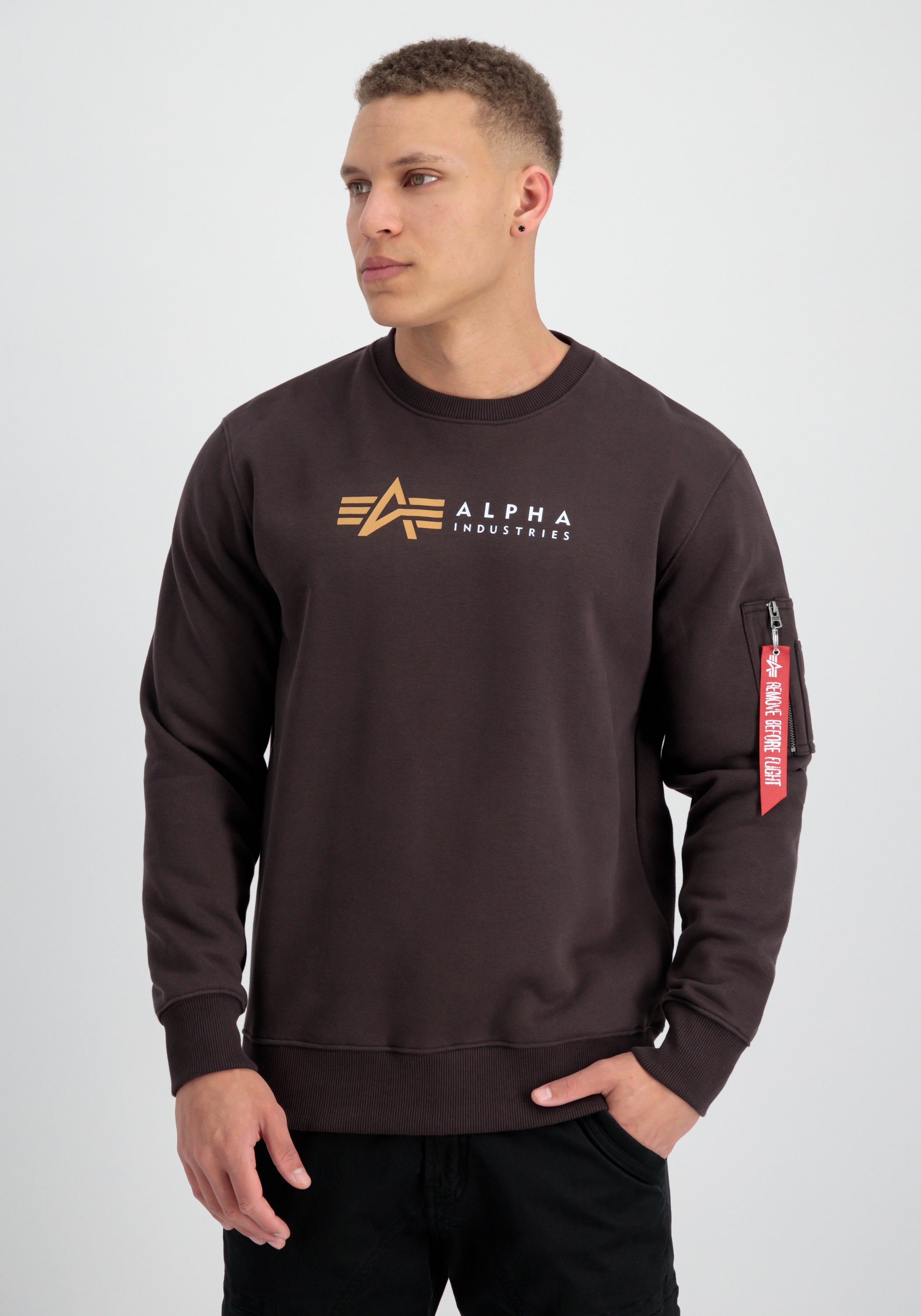 Alpha Industries Sweater  Men - Sweatshirts Alpha Label Sweater