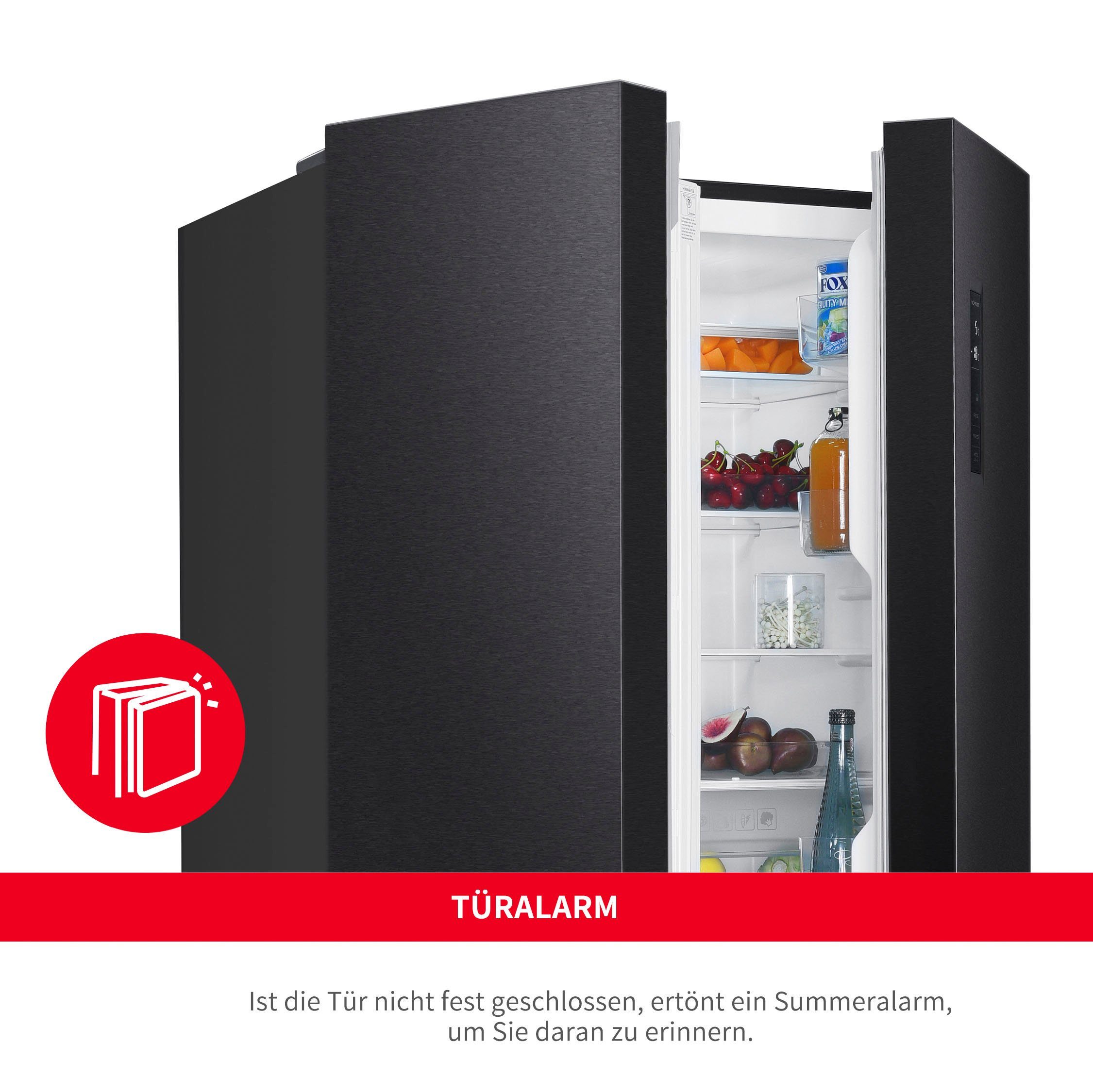 Hanseatic MultiDoor HCDC18080CI NoFrost, display, deuralarm