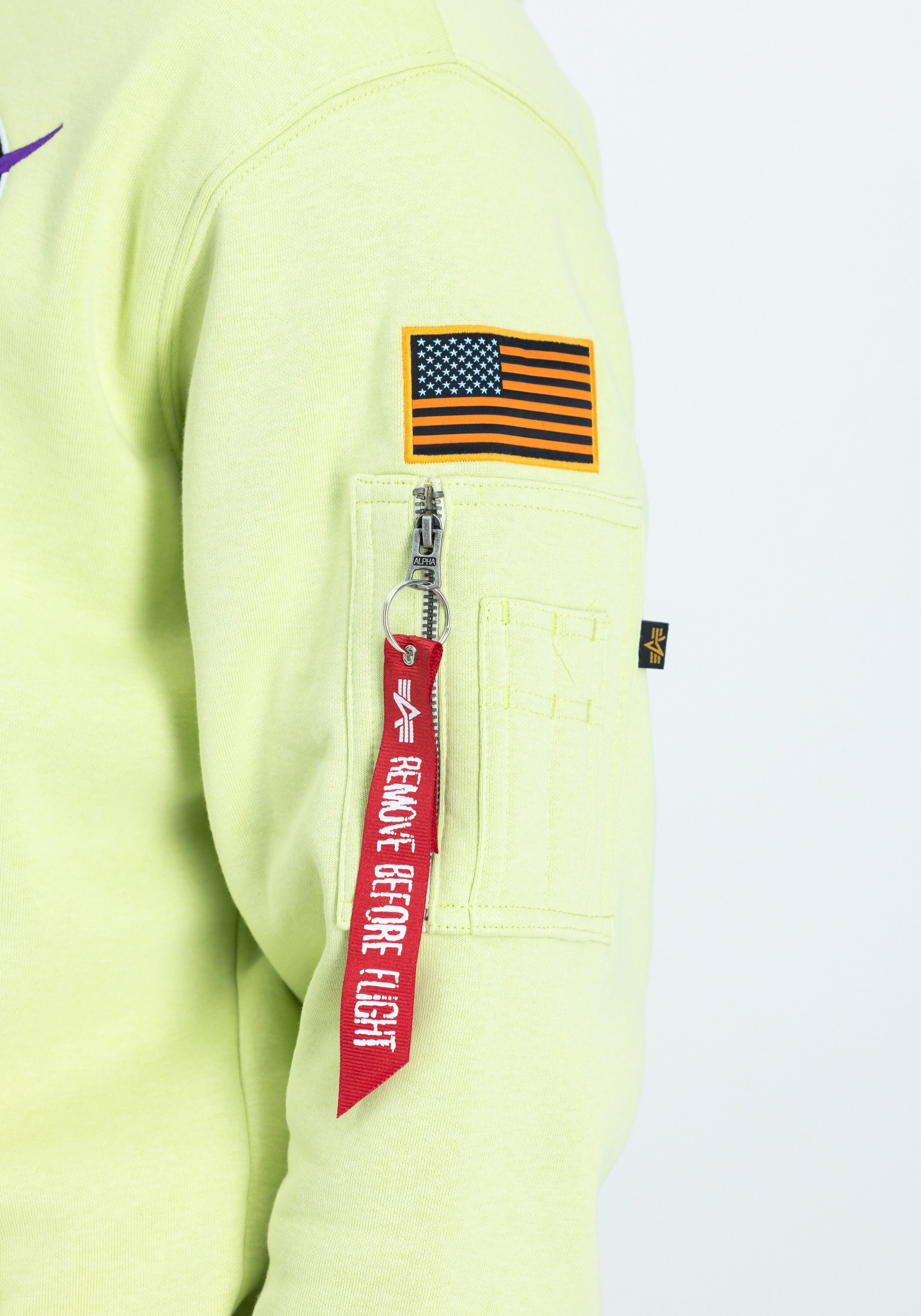 Alpha Industries Hoodie Alpha Industries Men - Hoodies Space Shuttle Hoodie