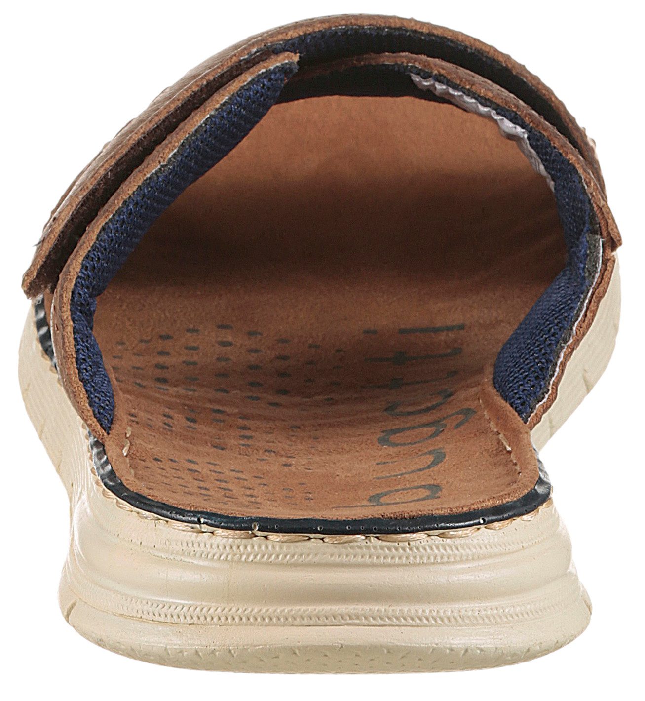 Bugatti Slippers met praktische klittenbandsluiting