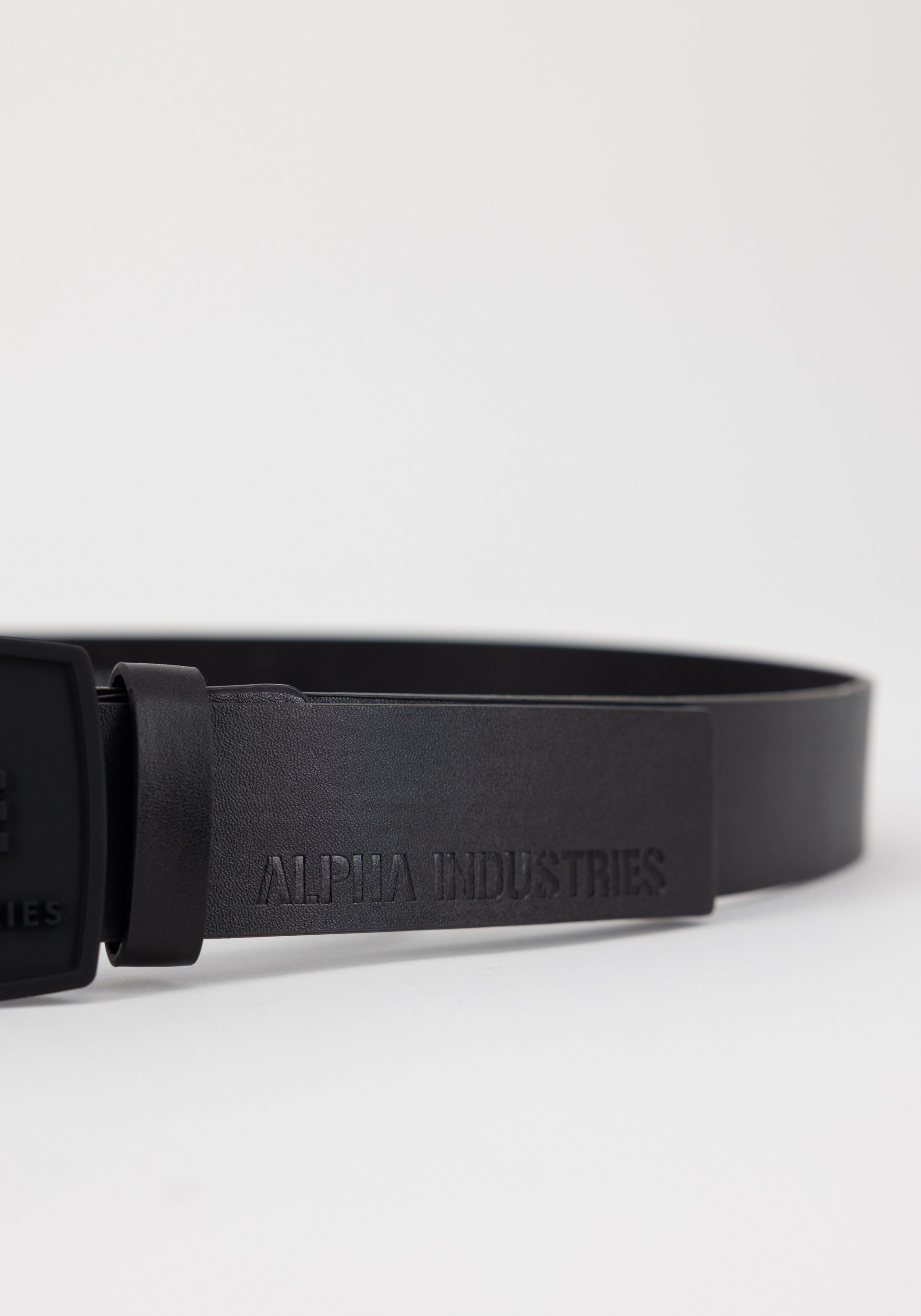 Alpha Industries Leren riem Alpha Industries Accessoires - Belts All Black Belt