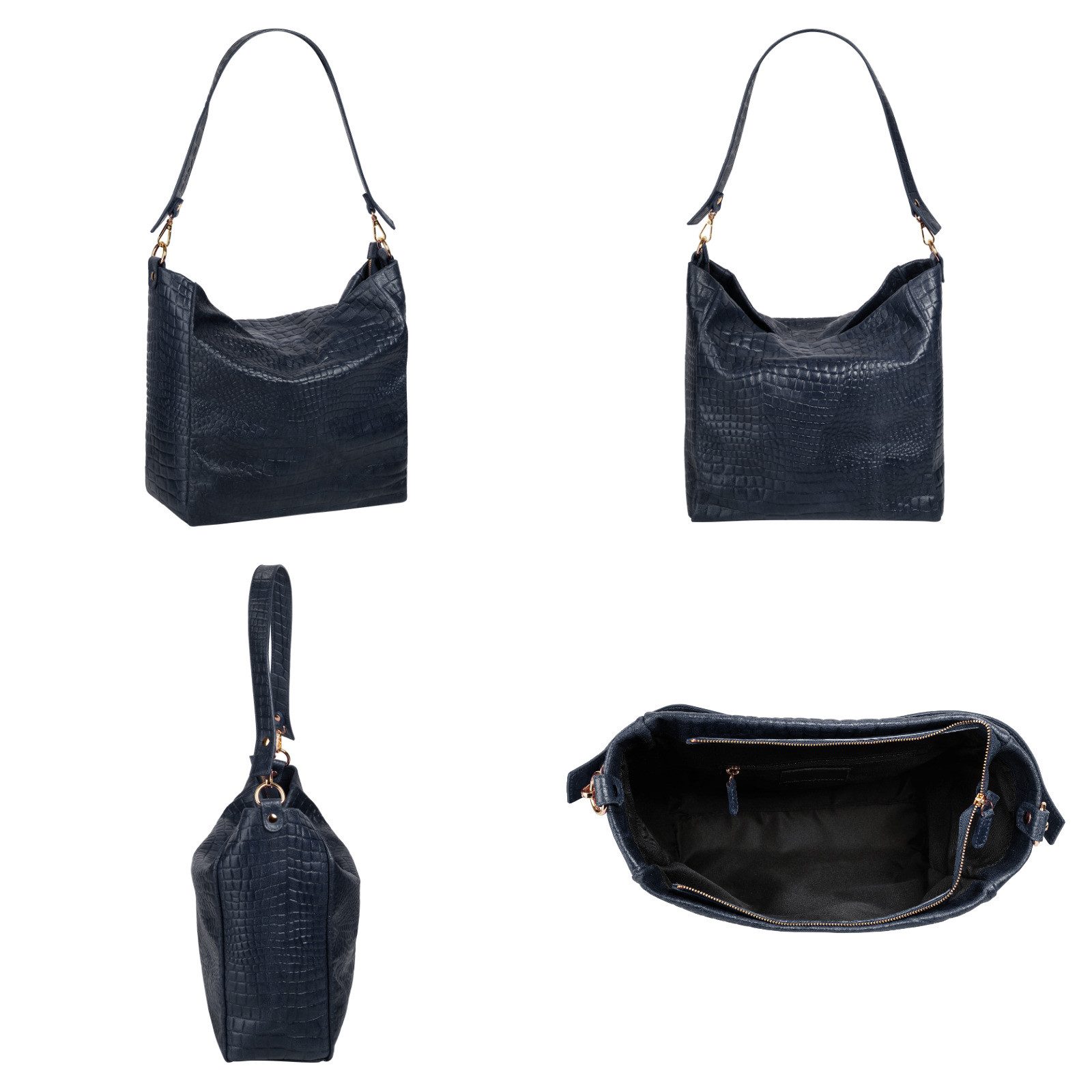 Samantha Look Shopper echt leer, made in italy