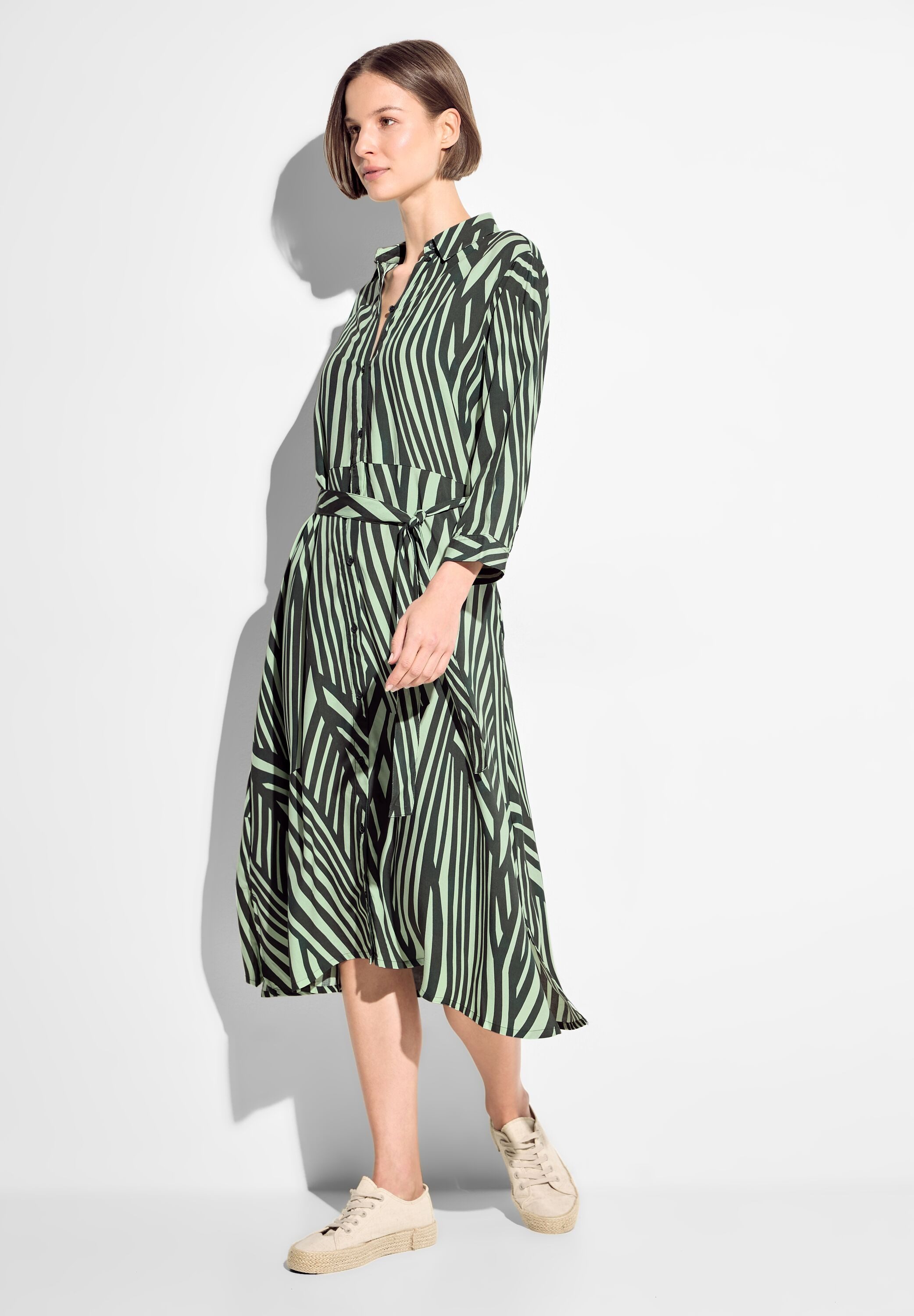 Cecil Blousejurk met gestreept patroon