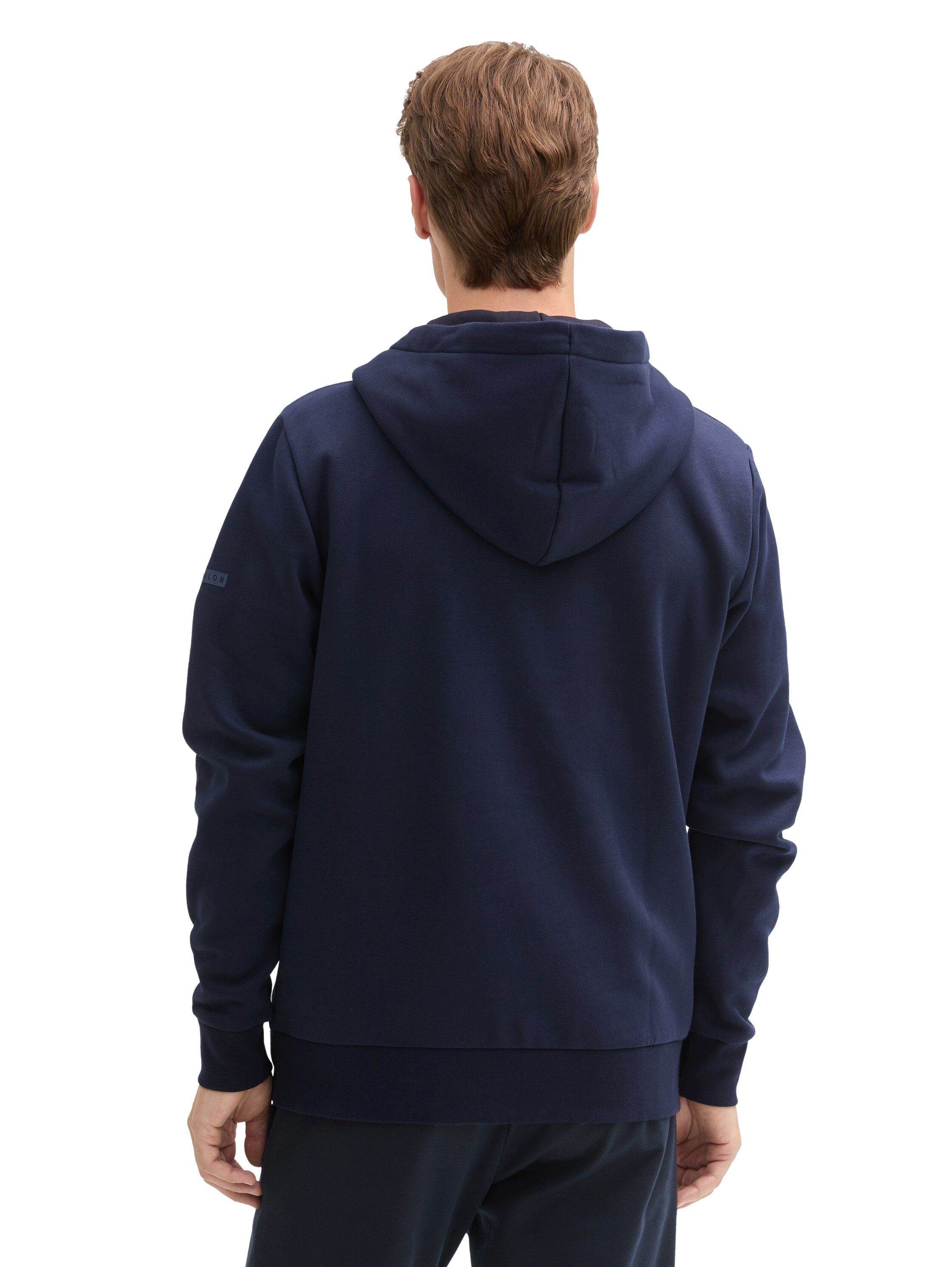 Tom Tailor Capuchonsweatvest met een capuchon