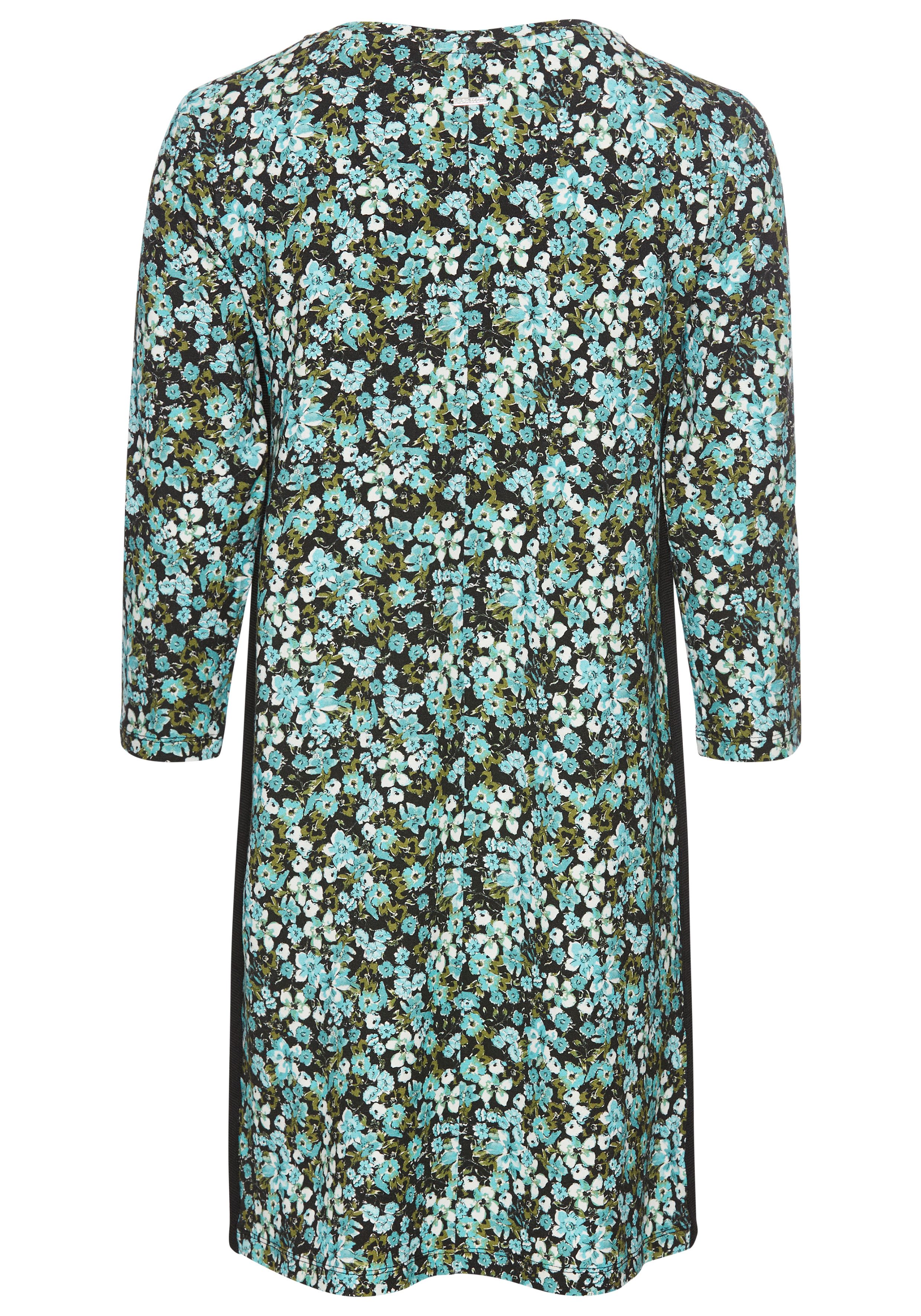 Laura Scott Jerseyjurk met contraststrepen