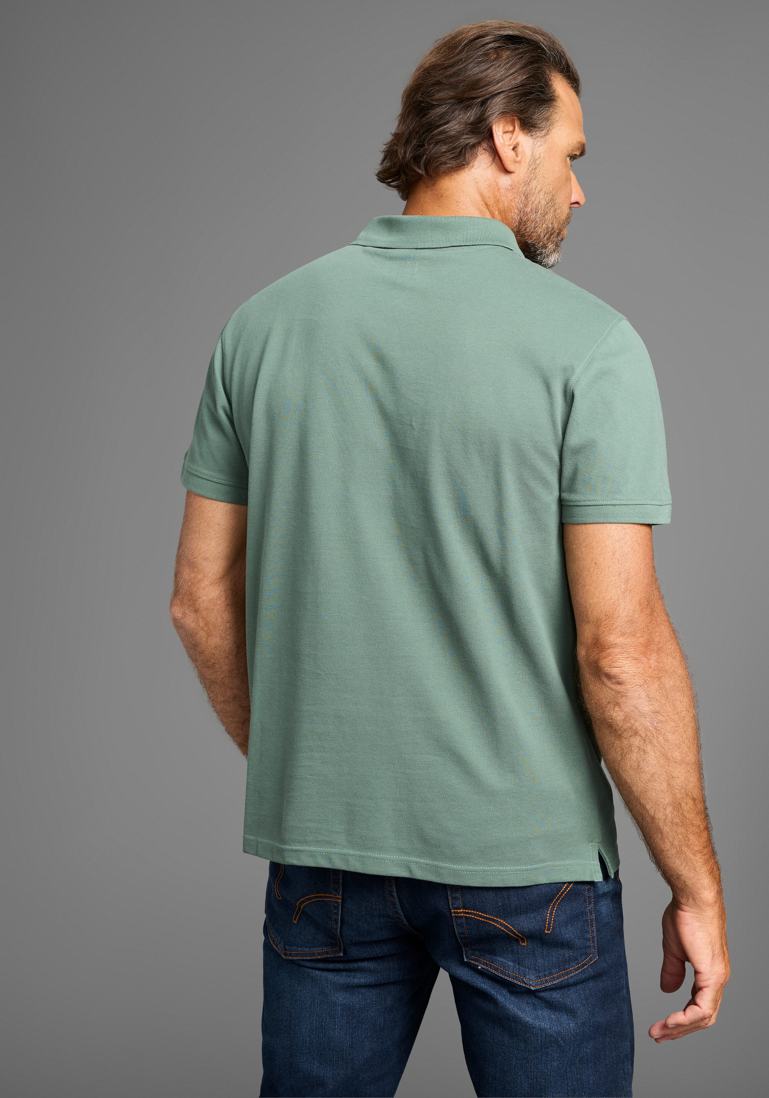 Man's World Poloshirt in geweldige kleurencombinaties (2 stuks)