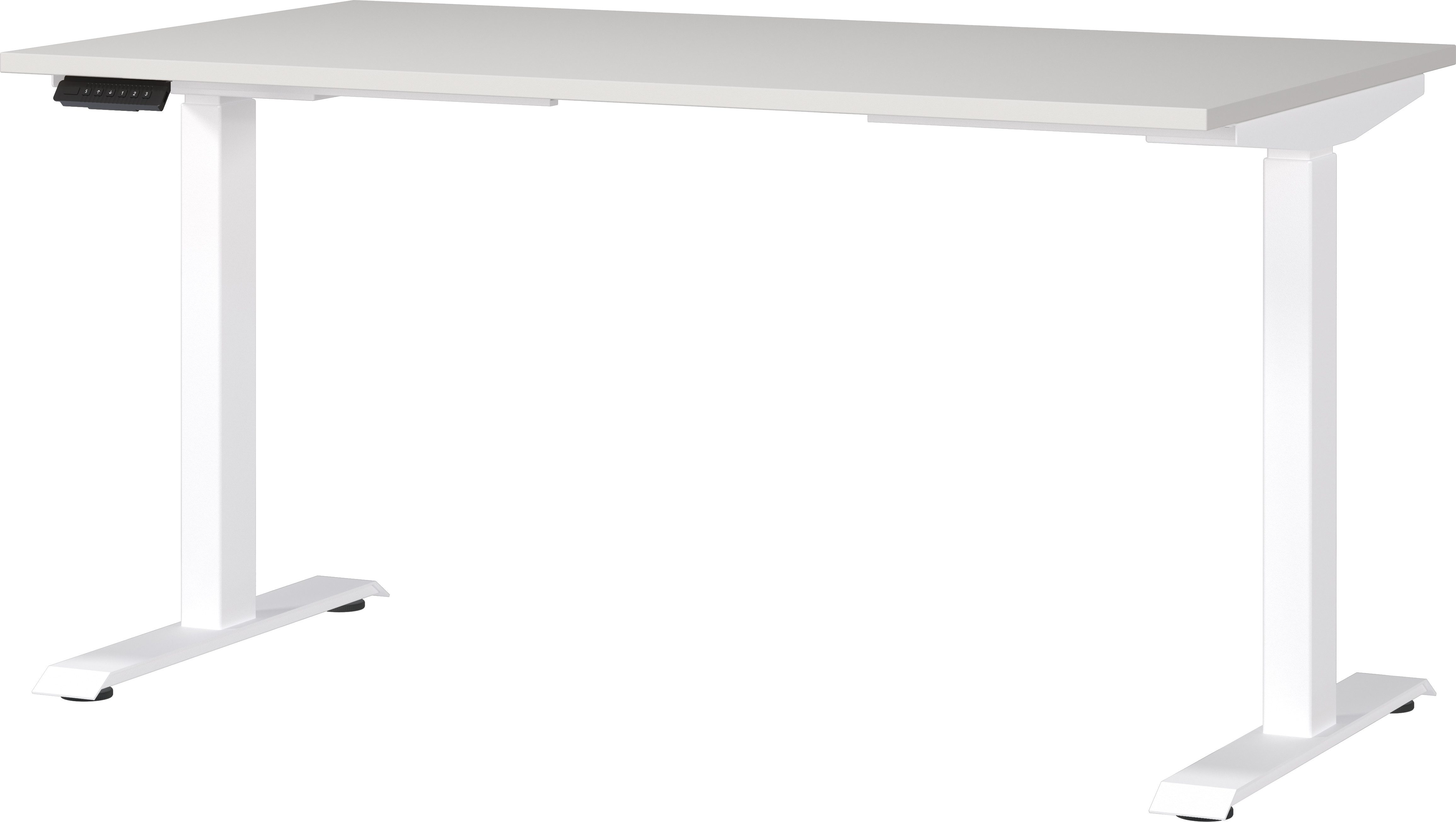 GERMANIA Bureau Jet, elektrisch in hoogte verstelbaar moderne kleurvariaties, breedte 120/140/160/180 cm, made in germany