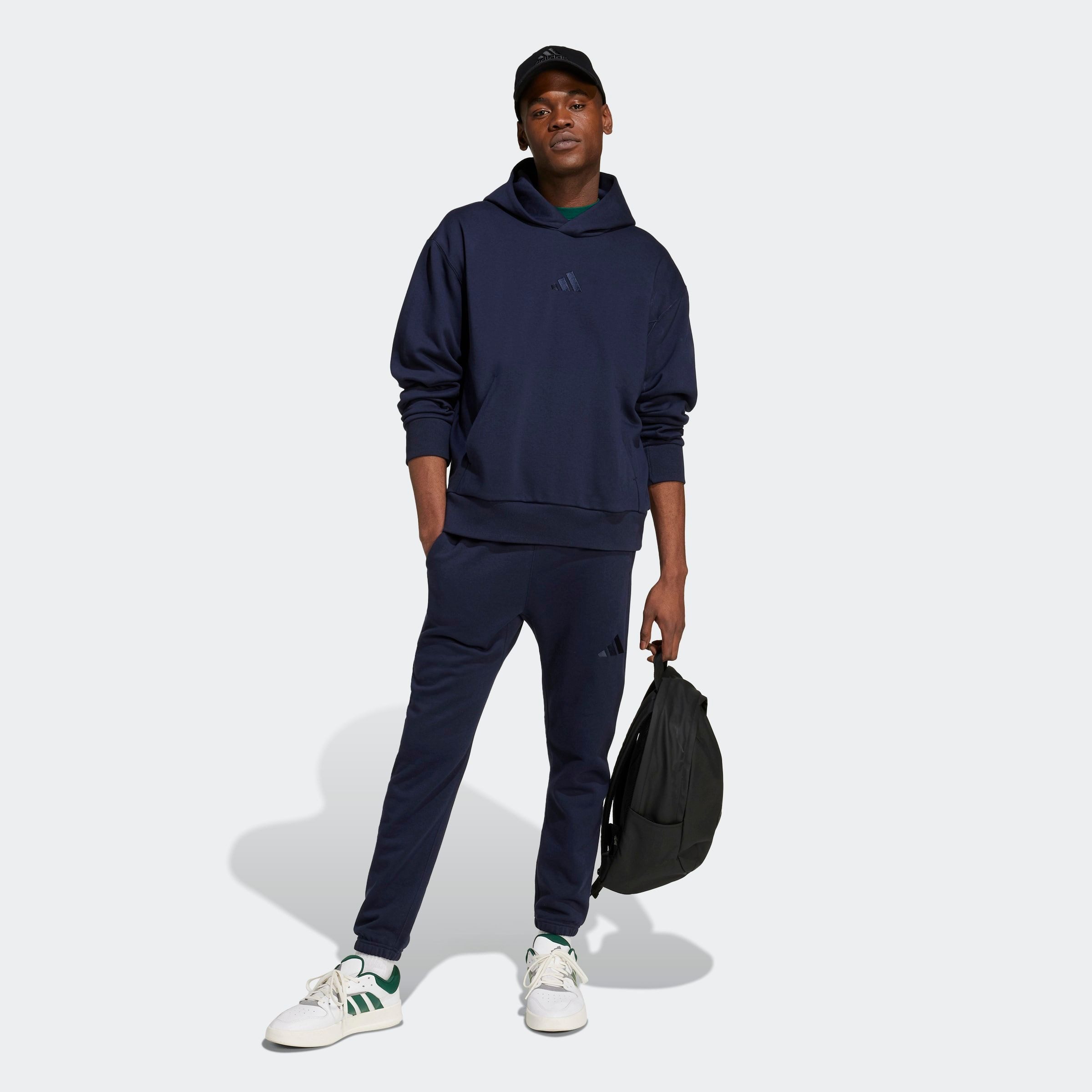 adidas Sportswear Hoodie M A SZN FL HD zacht fleecemateriaal (1-delig)