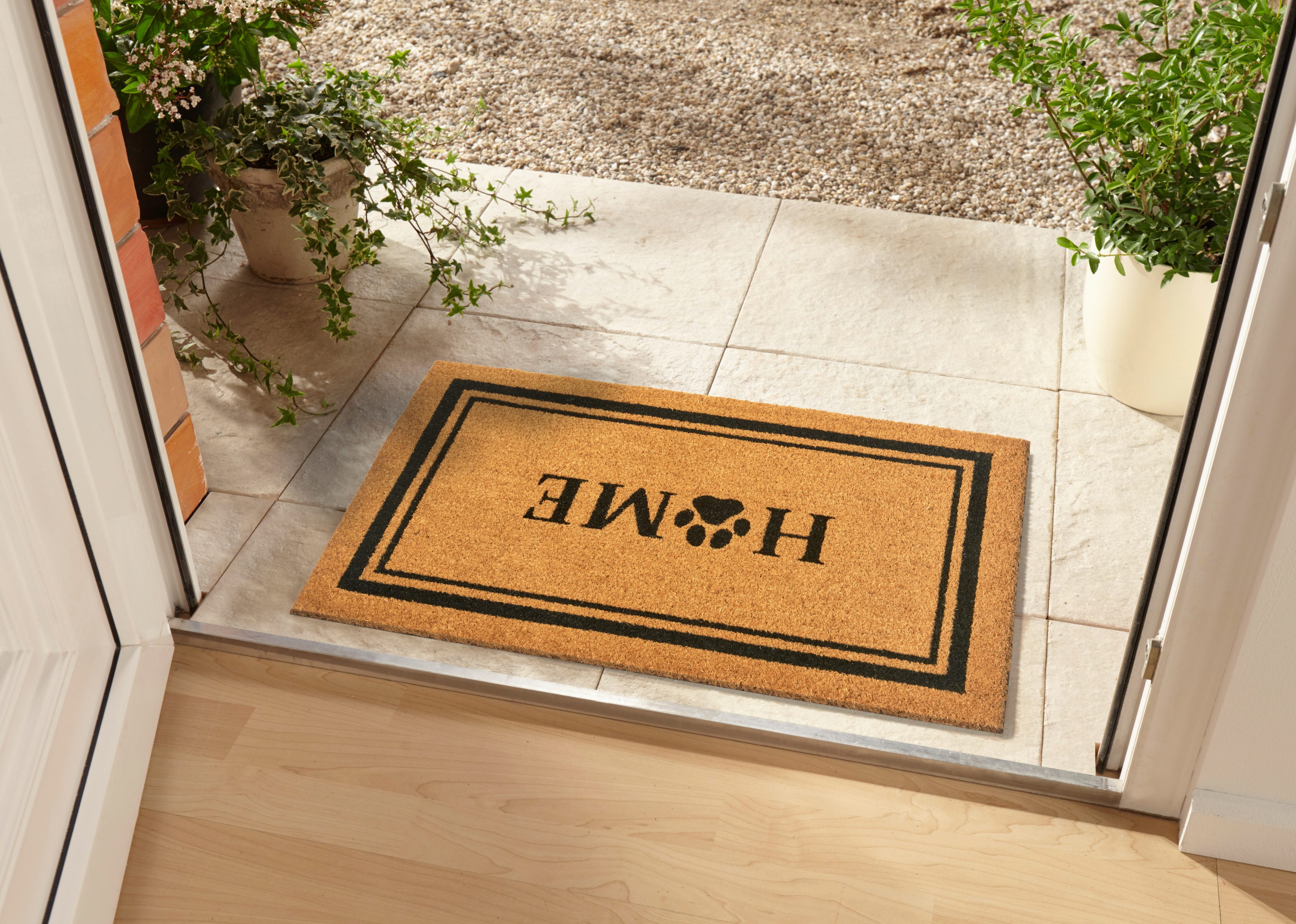 HANSE Home Mat Home, deurmat Kokos, vuilopvangmat, outdoor, antislip, binnen, kokosmat, gang