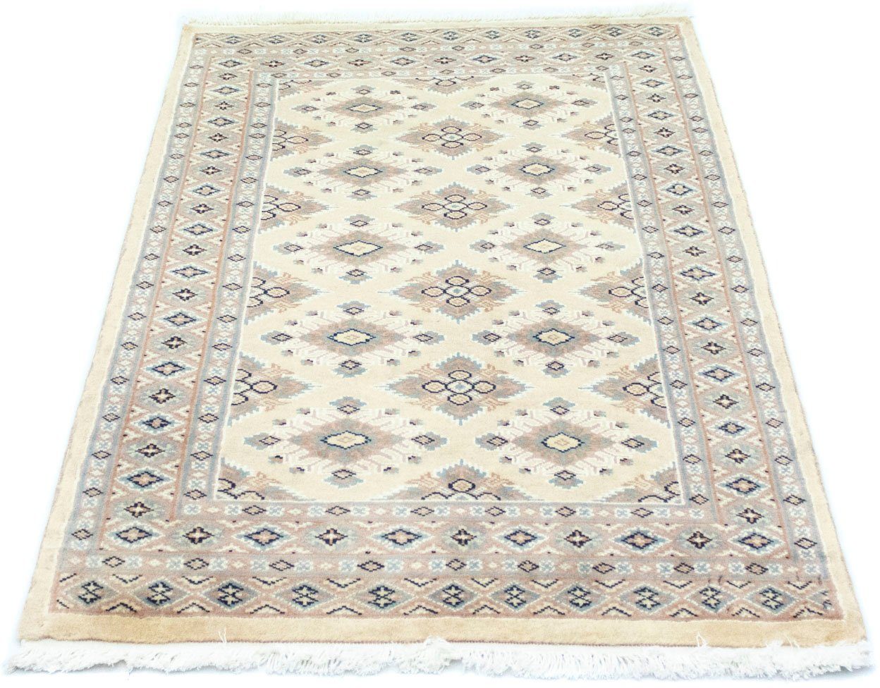 morgenland vloerkleed buchara vloerkleed met de hand geknoopt beige beige