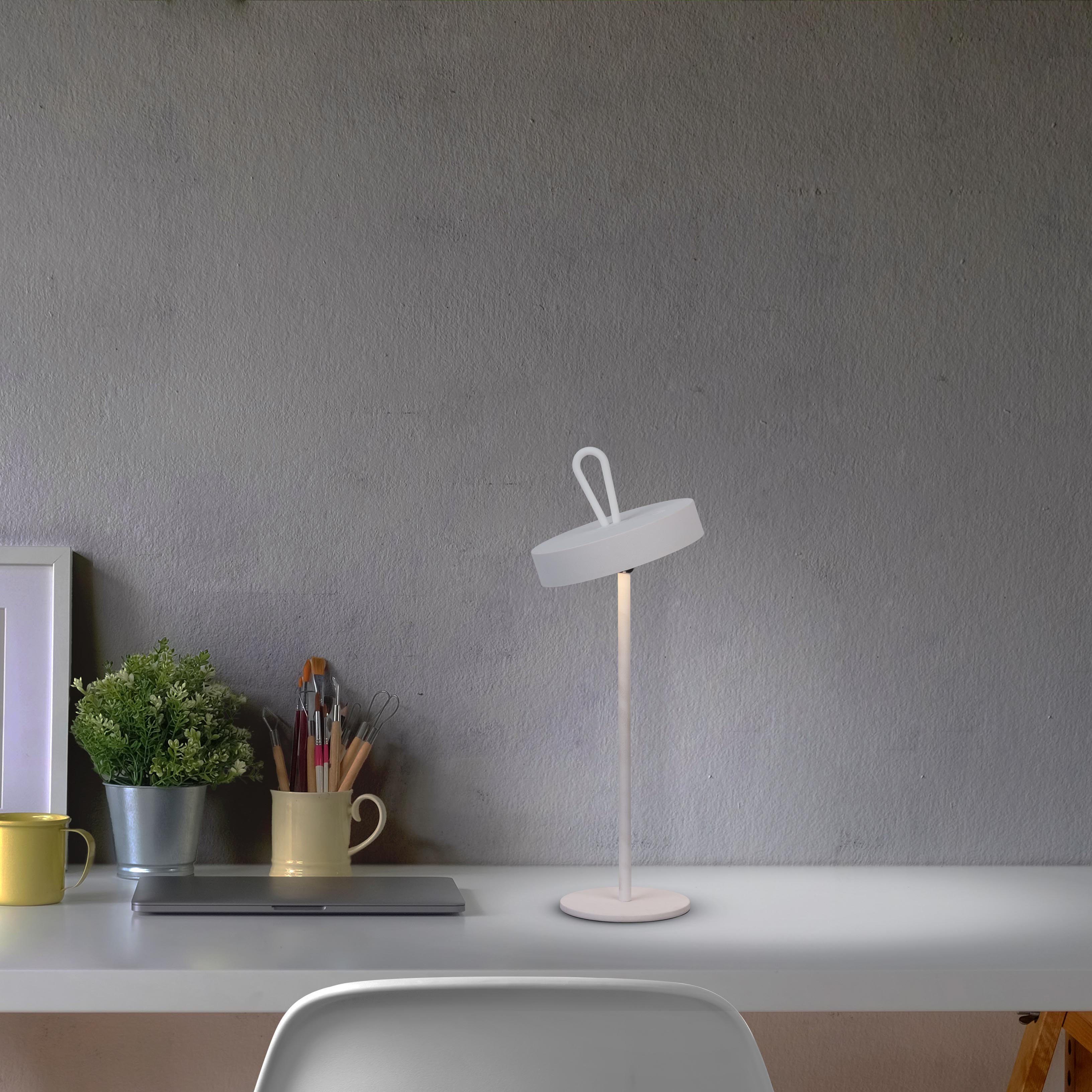 näve Tafellamp voor buiten Ella Dimbaar, scherm magnetisch en verlicht afneembaar, geheugenfunctie (1 stuk)